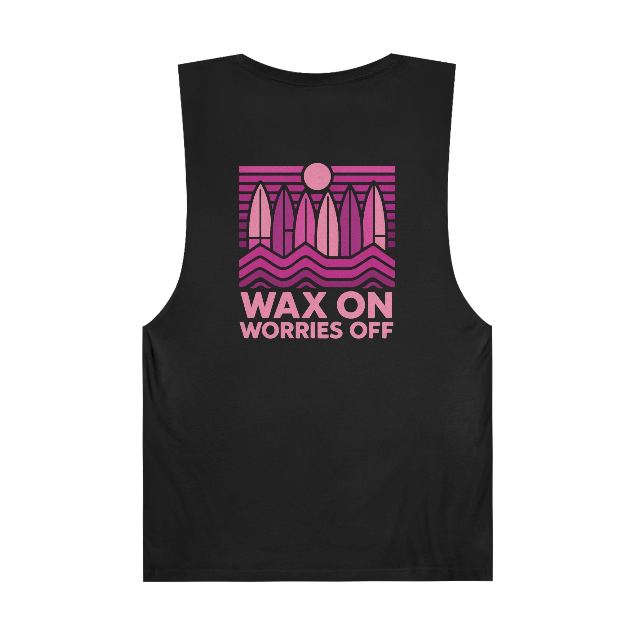 Boards Up 'Wax On' Chill Tank - Hot Summer Pink