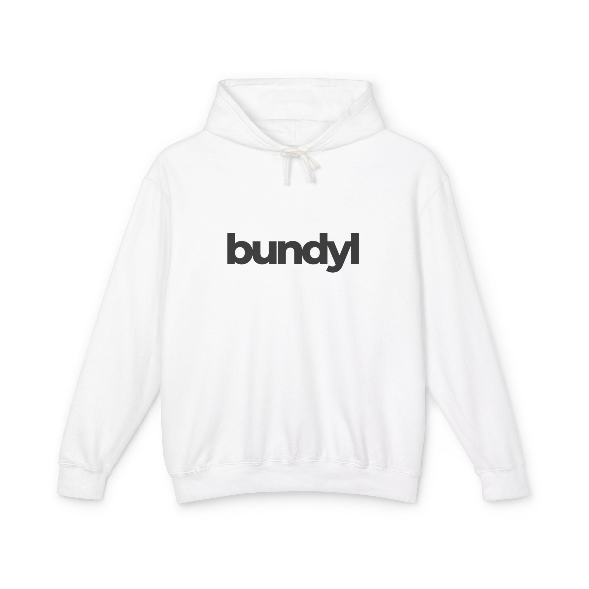 bundyl Logo Hoodie - Black & White
