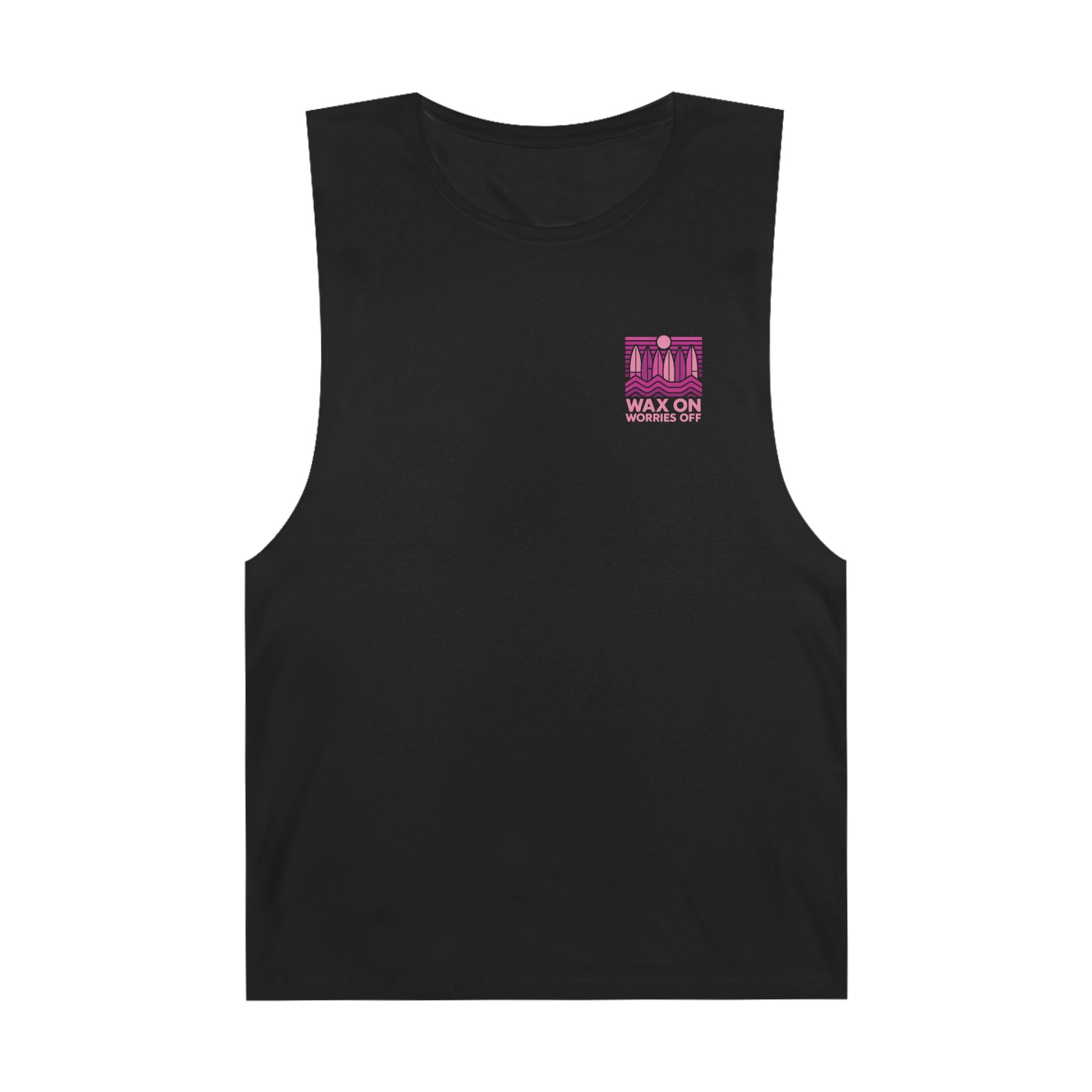 Boards Up 'Wax On' Chill Tank - Hot Summer Pink