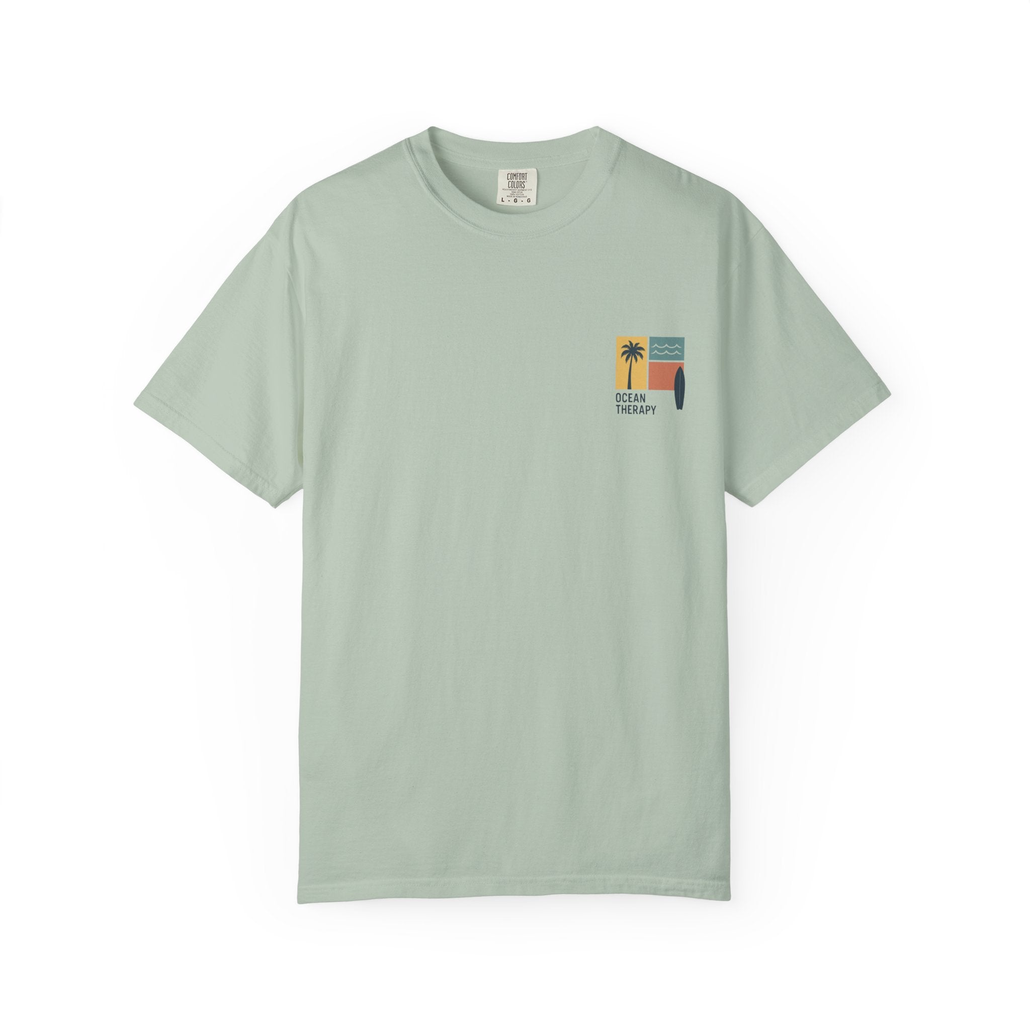Ocean Therapy Relaxed Tee - Beach Block Golden Hour