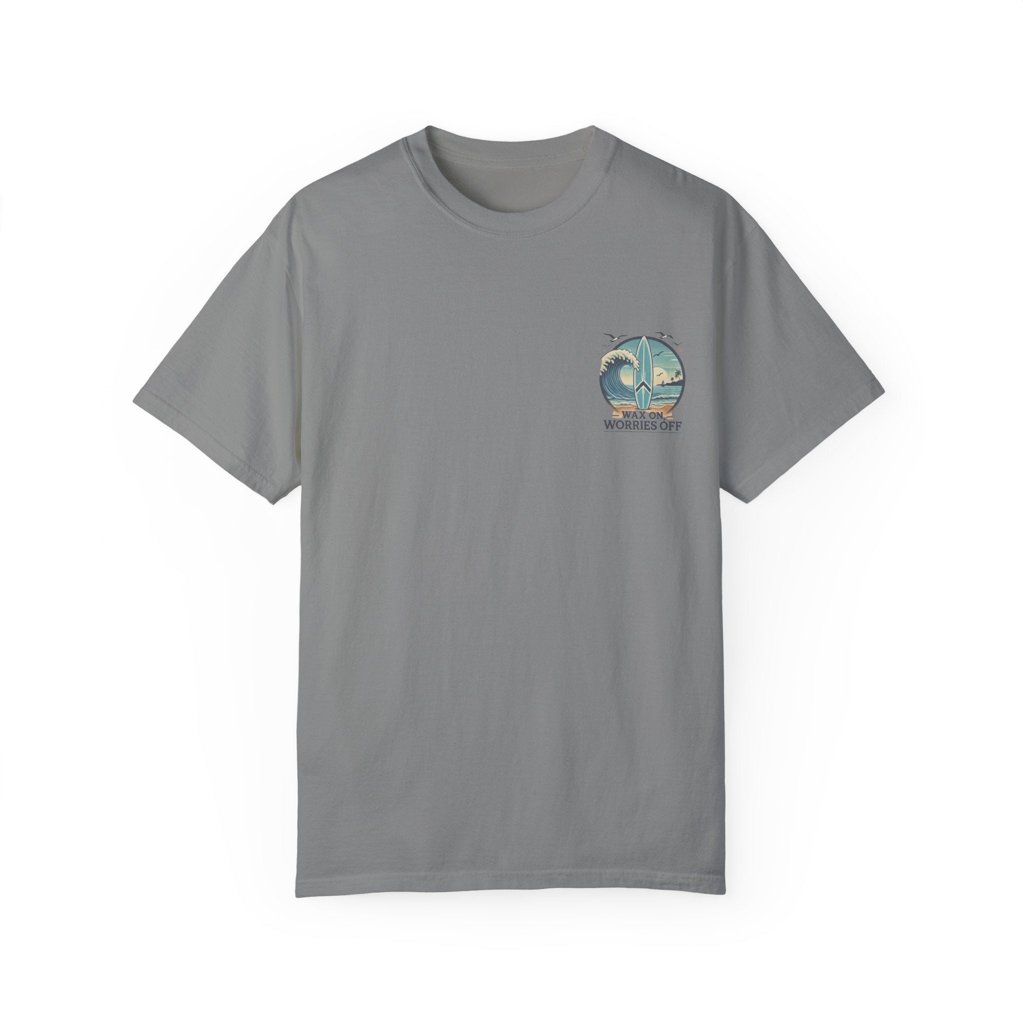 Wave Crest 'Wax On' Relaxed Tee - Acapulco Green