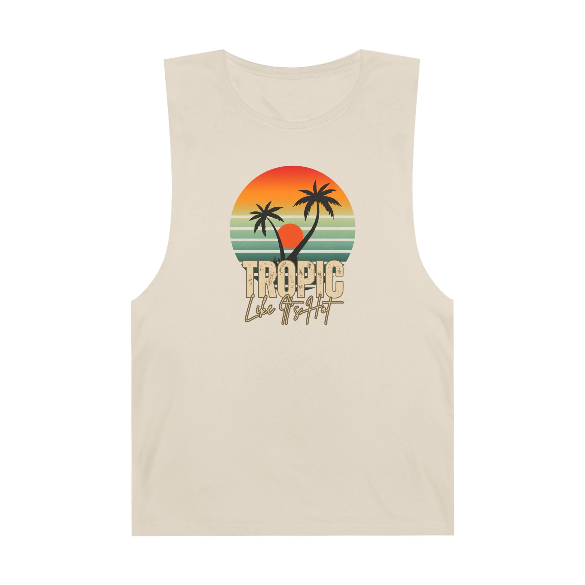 'Tropic Like It's Hot' Sunset Chill Tank