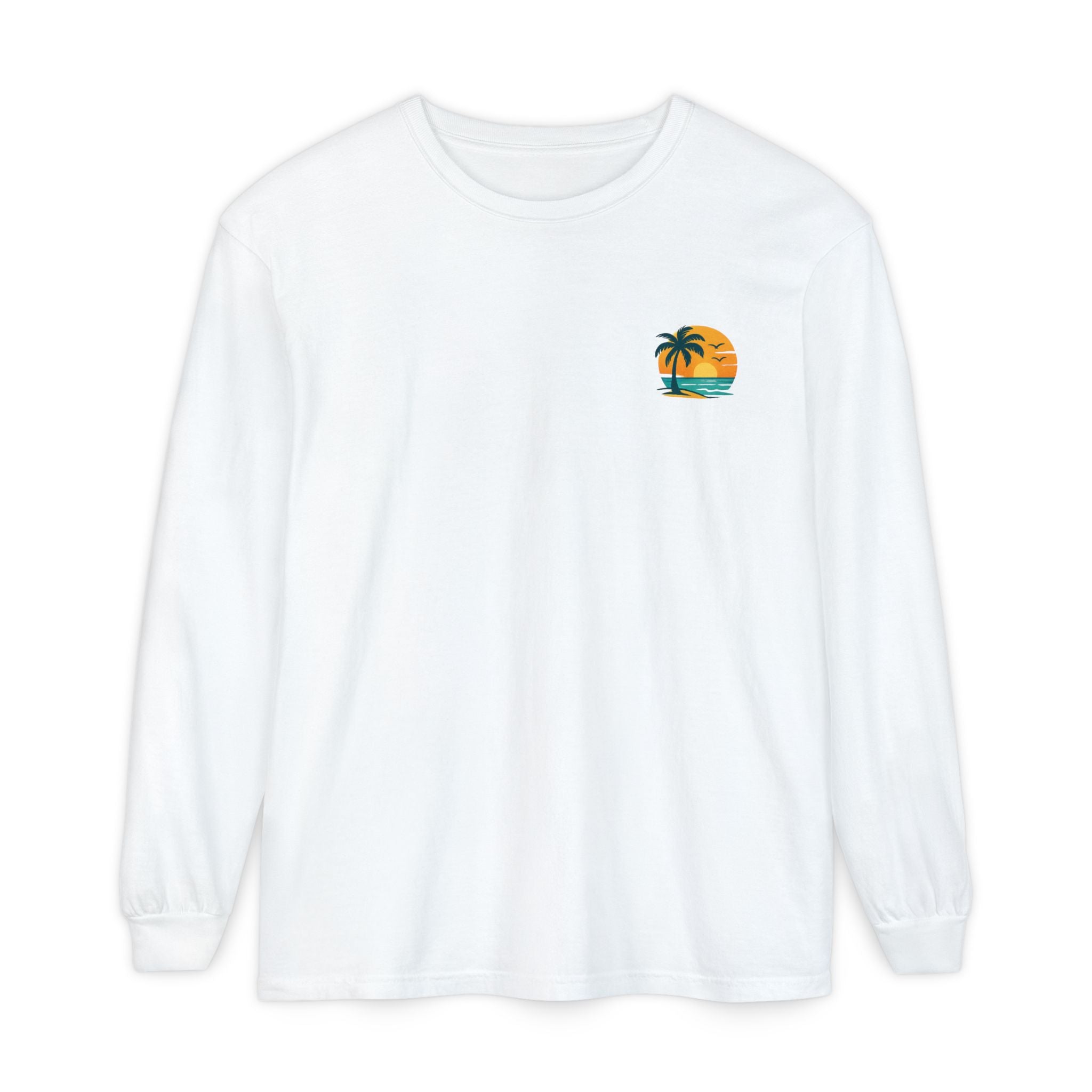 Ocean Therapy Long Sleeve Tee - Sand & Sea