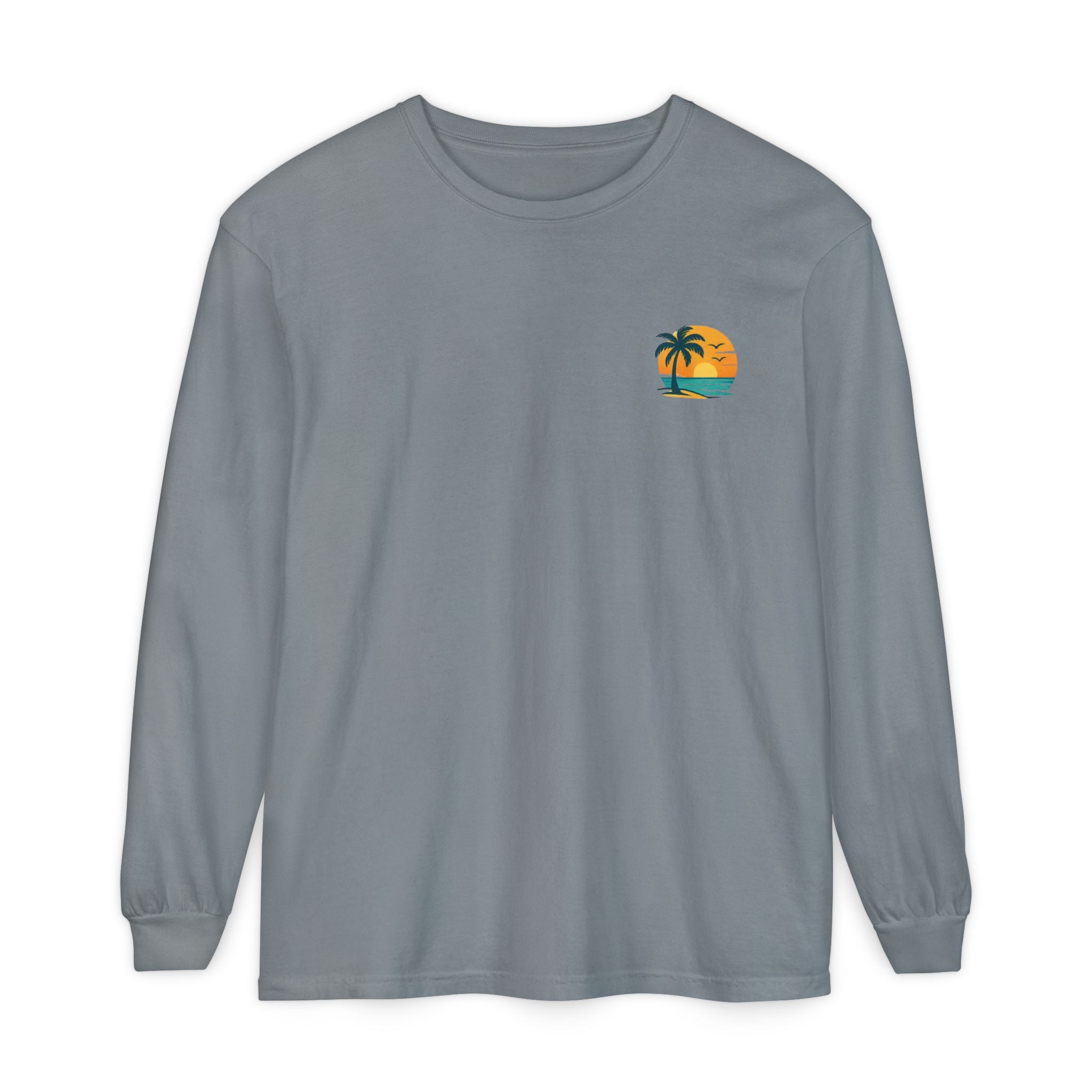 Ocean Therapy Long Sleeve Tee - Sand & Sea