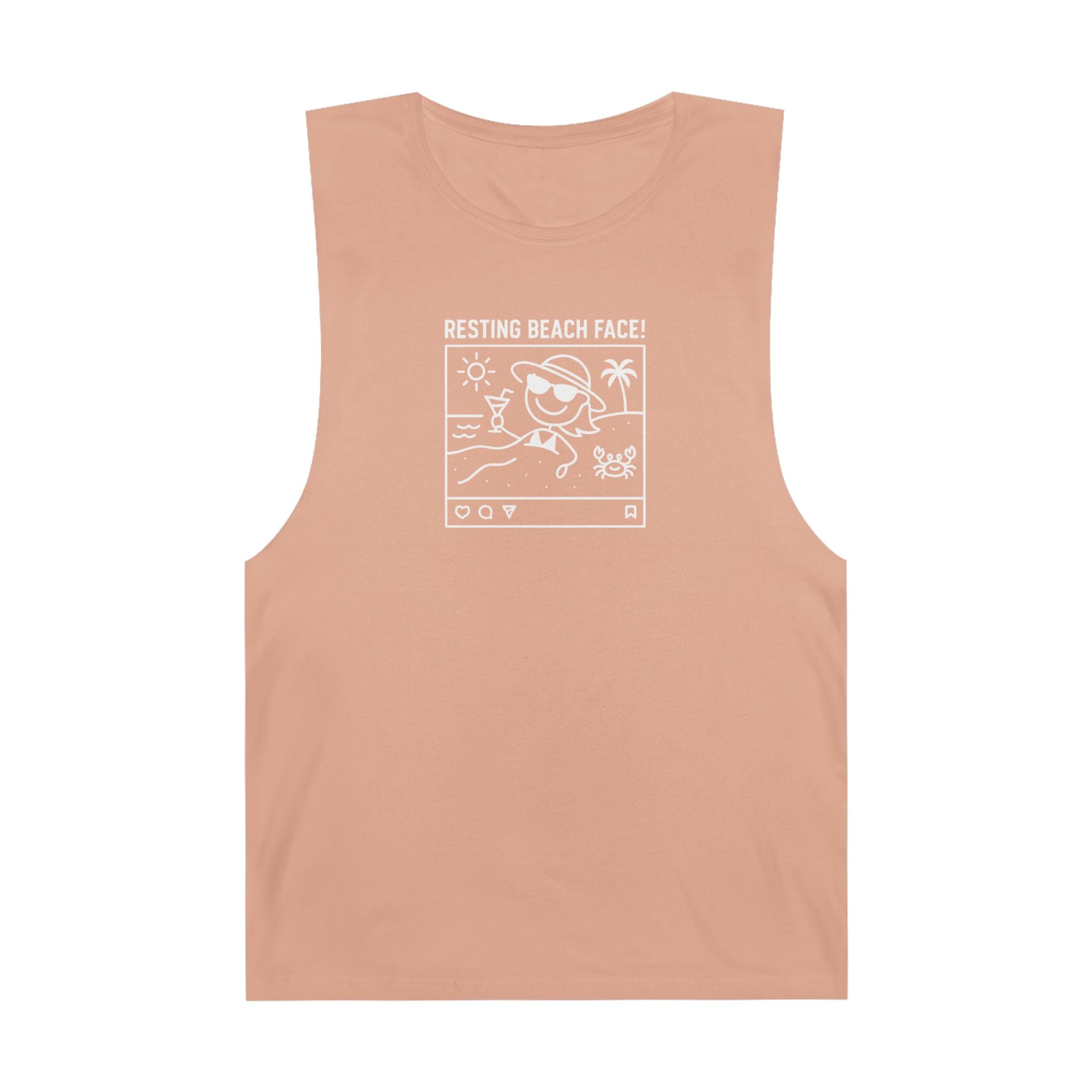 Resting Beach Face! Chill Tank - Neck Deep