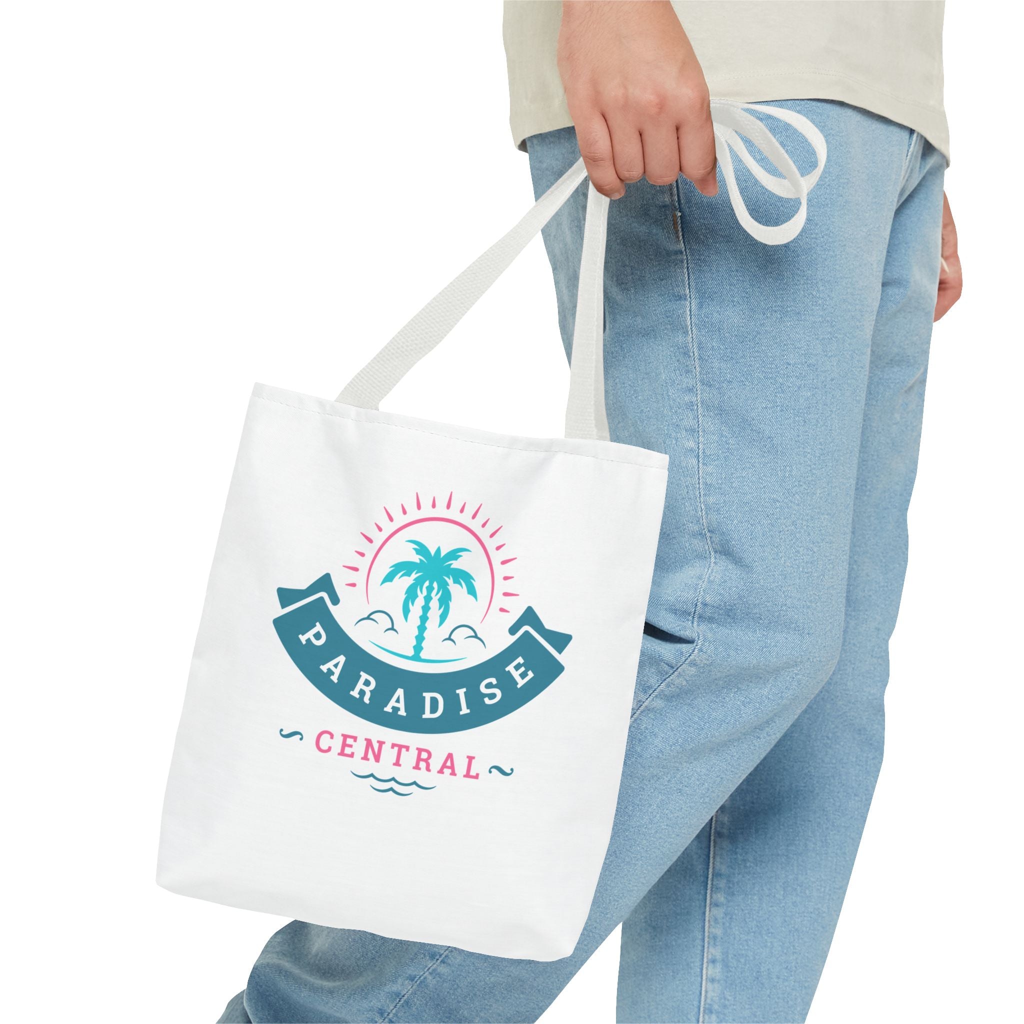 Paradise Central Everyday Canvas Tote Bag - 13x13