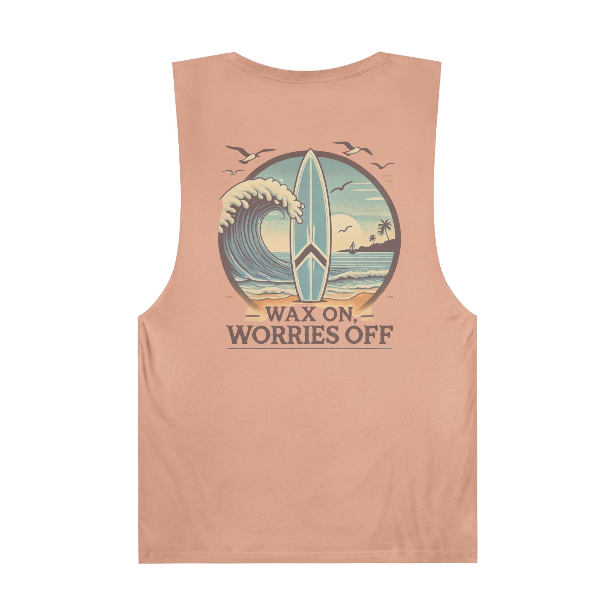 Wave Crest 'Wax On' Chill Tank - Acapulco Green