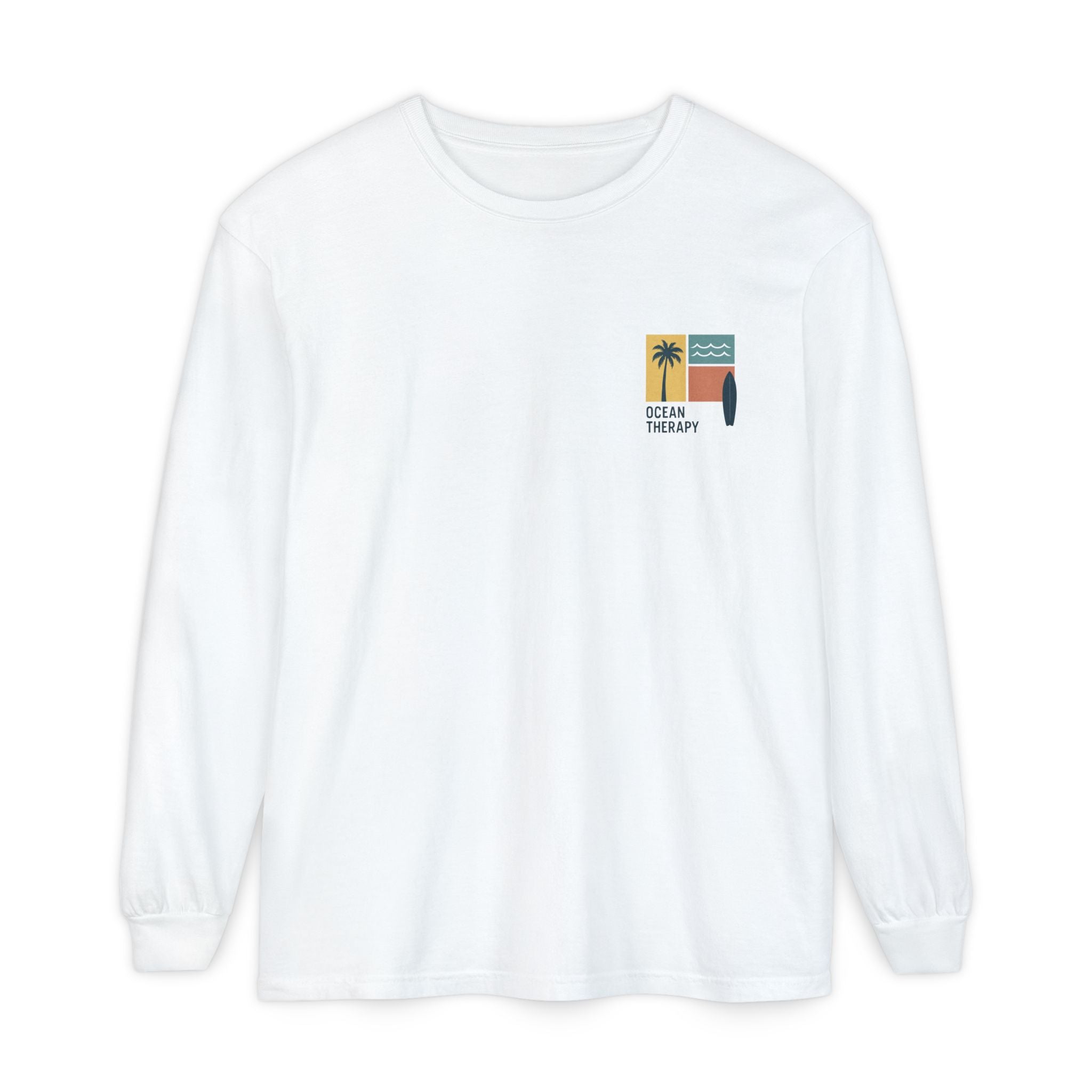 Ocean Therapy Long Sleeve Tee - Beach Block Golden Hour