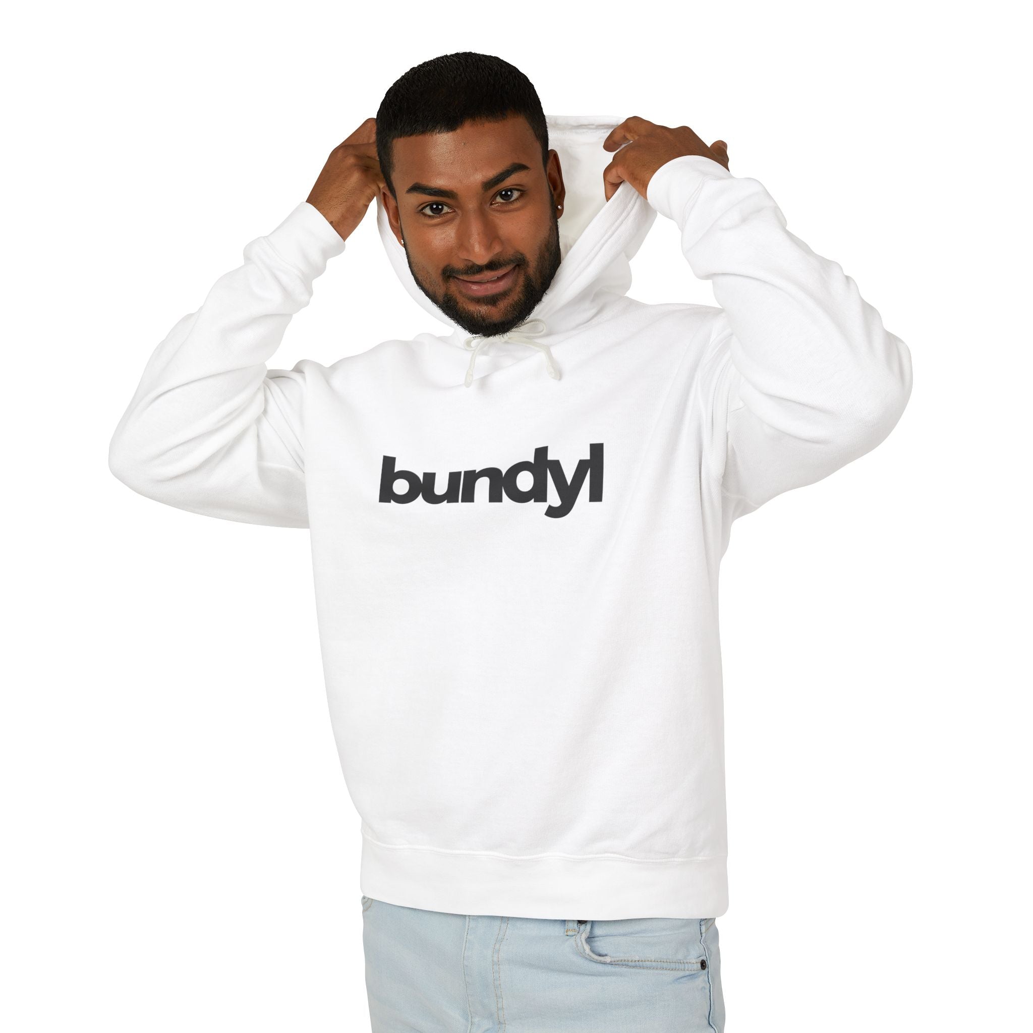 bundyl Logo Hoodie - Black & White