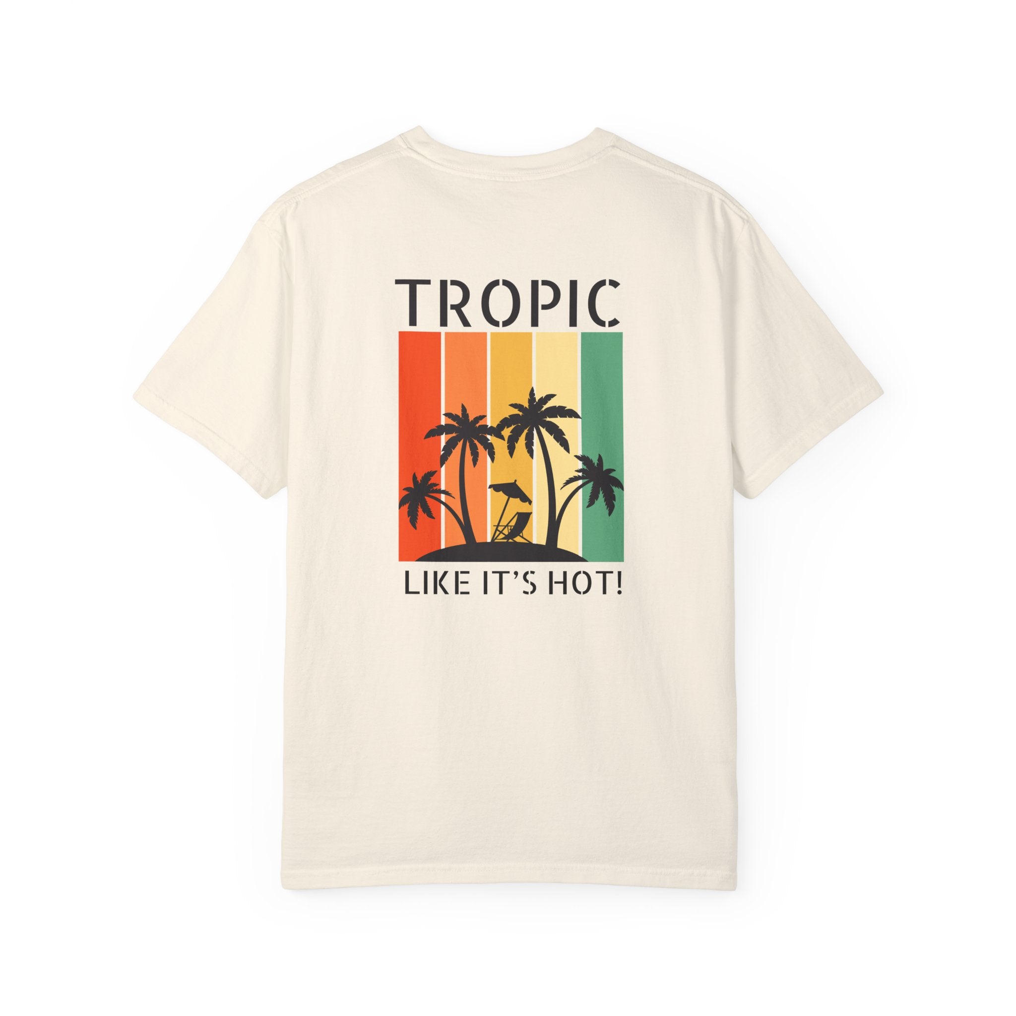 Tropic Panels Relaxed Tee - Rainbow Sunset