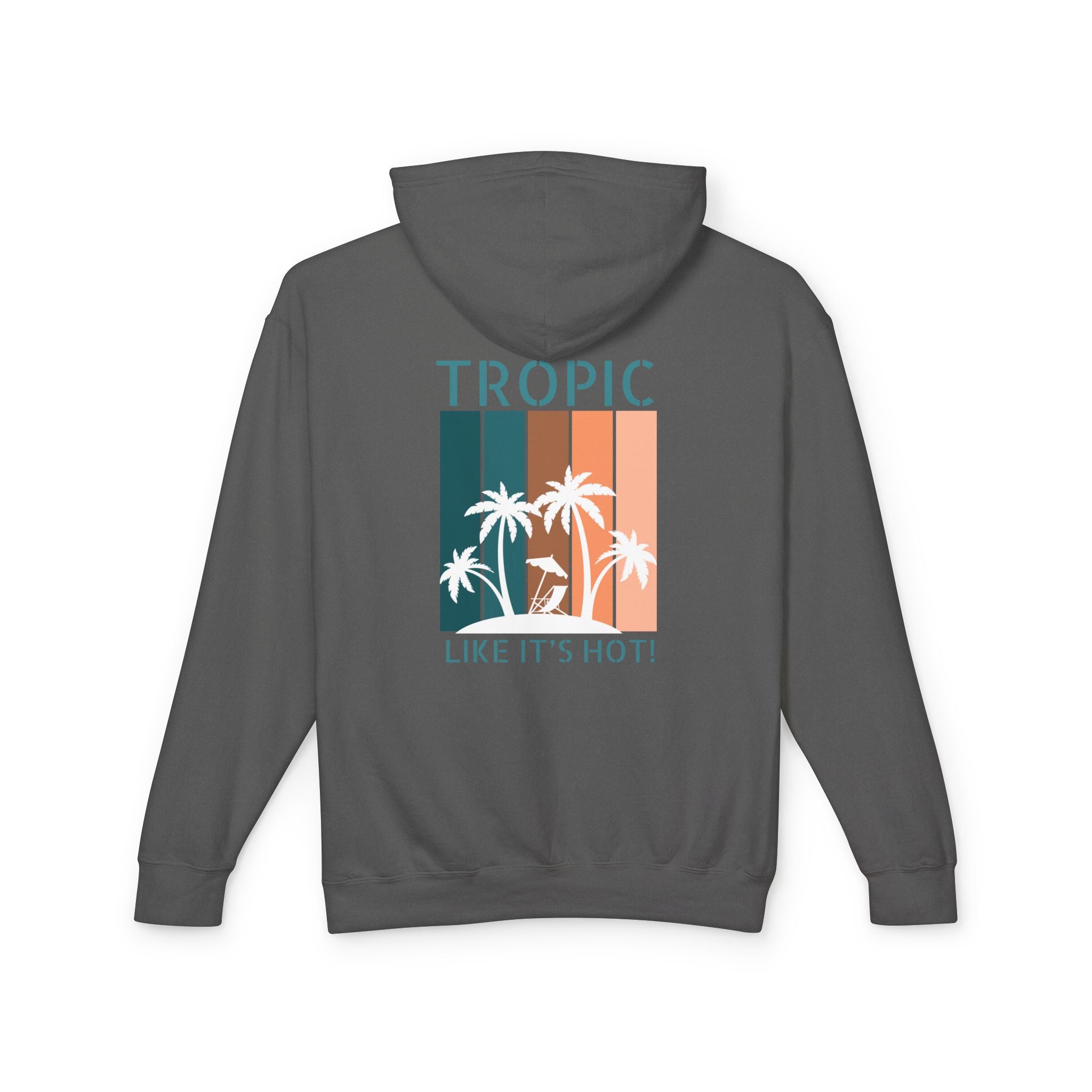 Tropic Panels Hoodie - Peaches & Cream