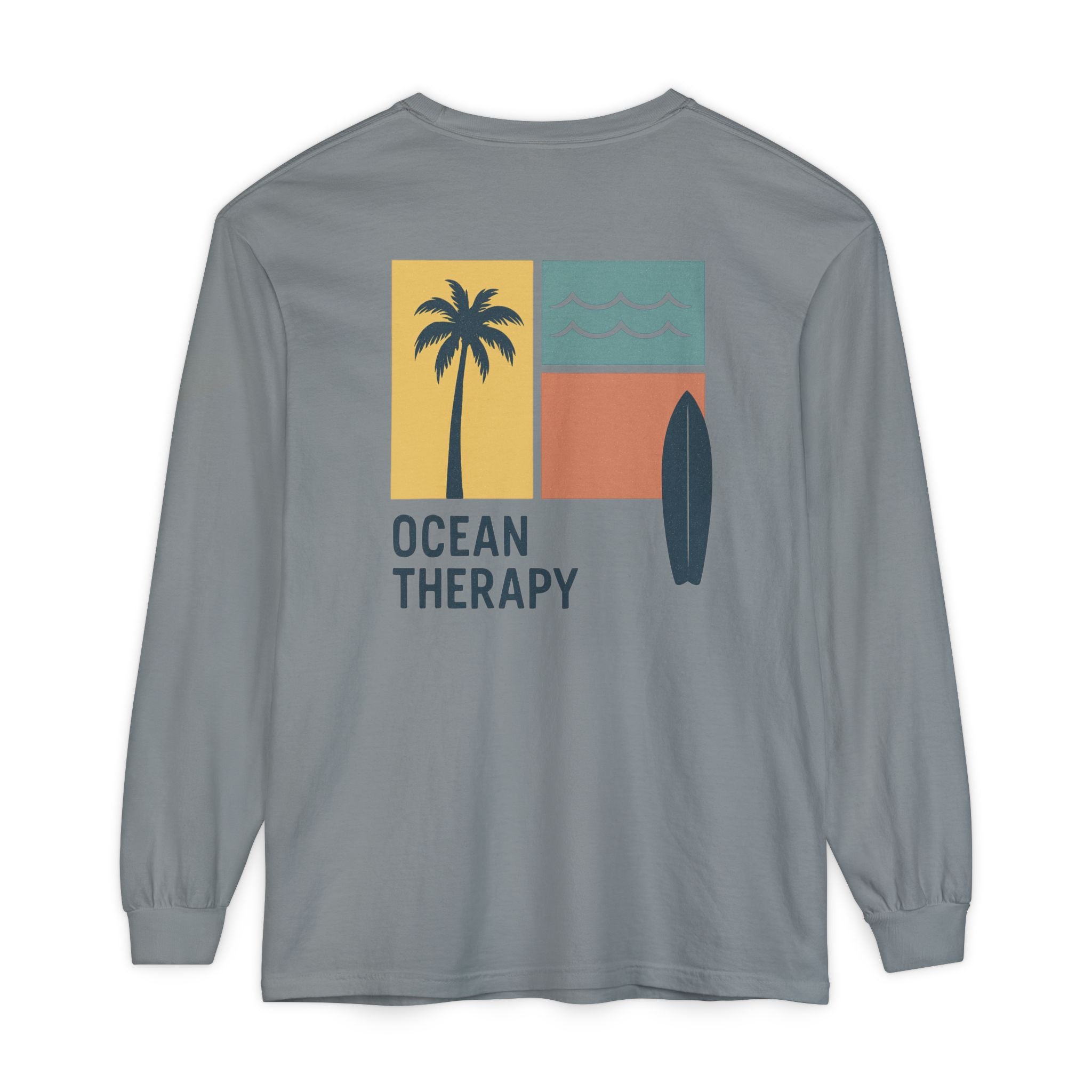 Ocean Therapy Long Sleeve Tee - Beach Block Golden Hour