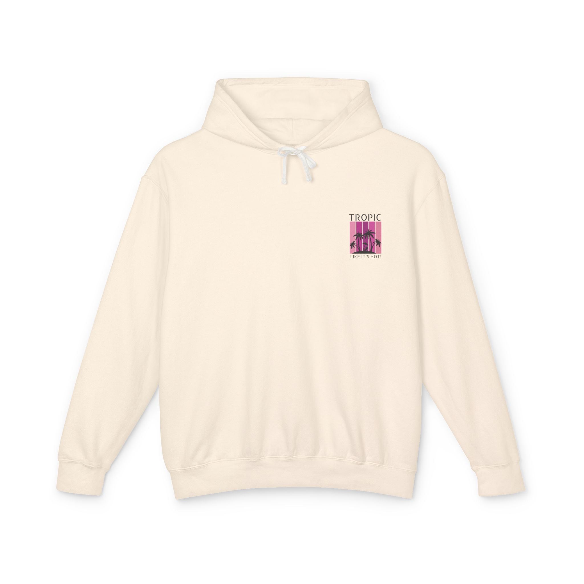 Tropic Panels Hoodie - Hot Summer Pink