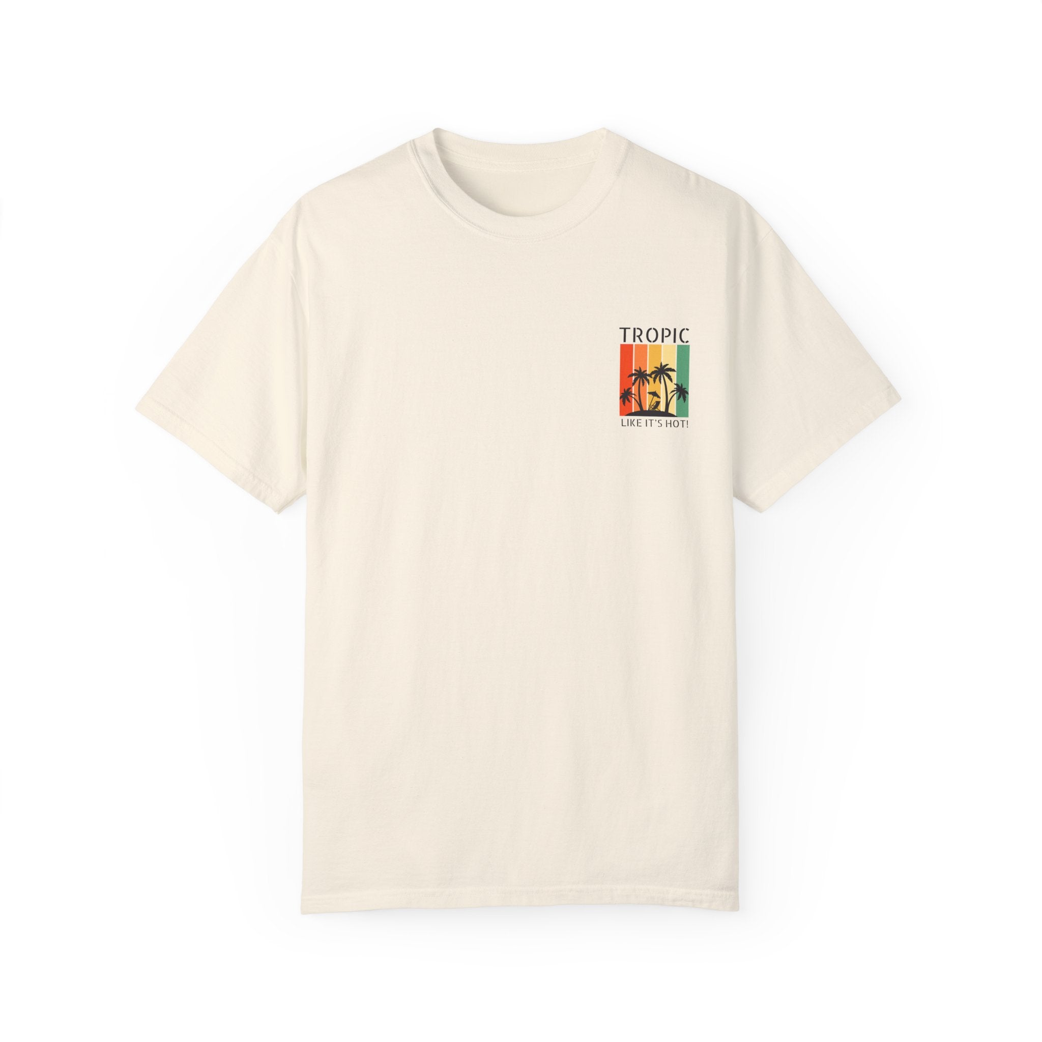 Tropic Panels Relaxed Tee - Rainbow Sunset