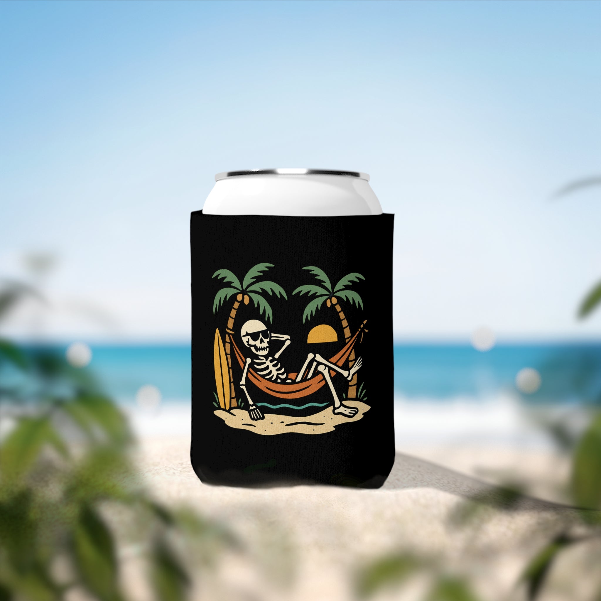 Skully 'Seas the Day' Can Cooler - Image Only