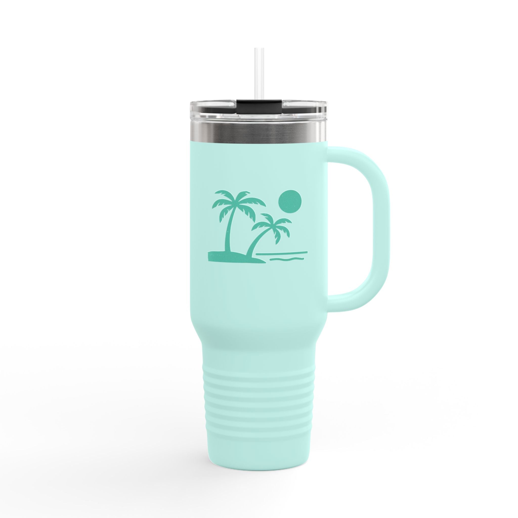 Tropic Beach Tumbler - Seafoam Green