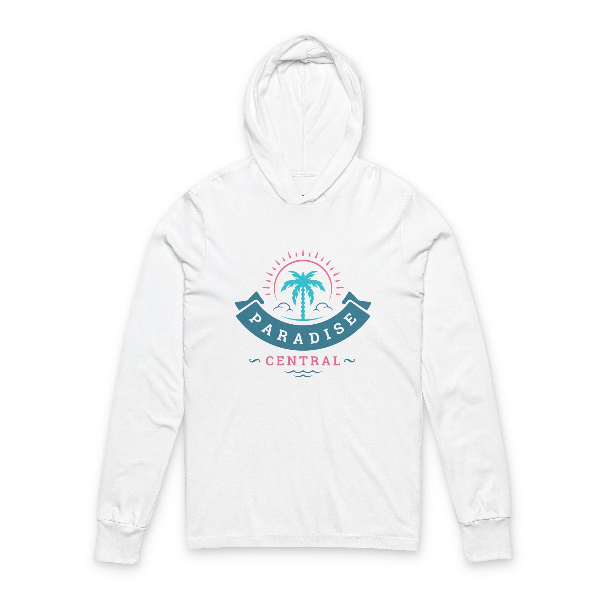 Paradise Central Long Sleeve Hooded Tee