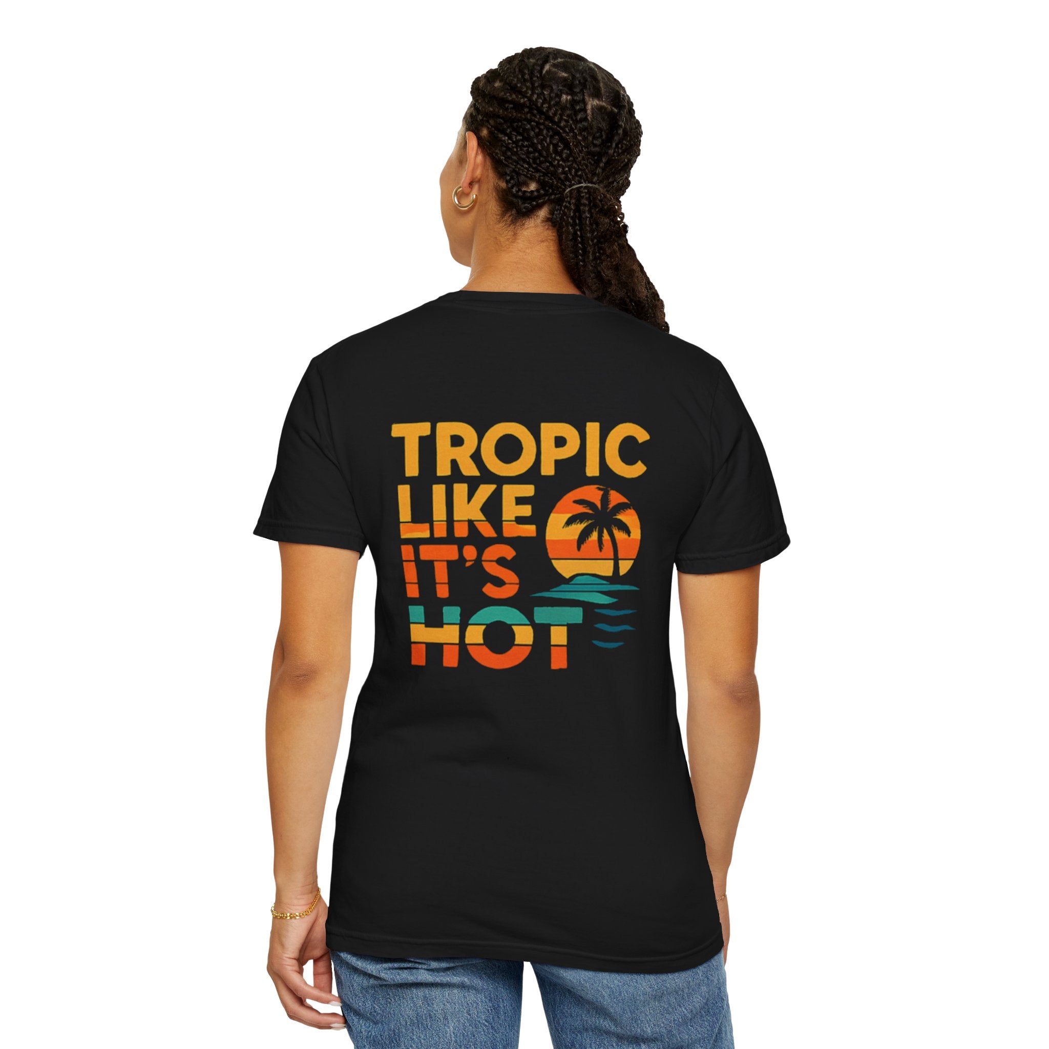 Big & Bold 'Tropic Like It's Hot' Relaxed Tee