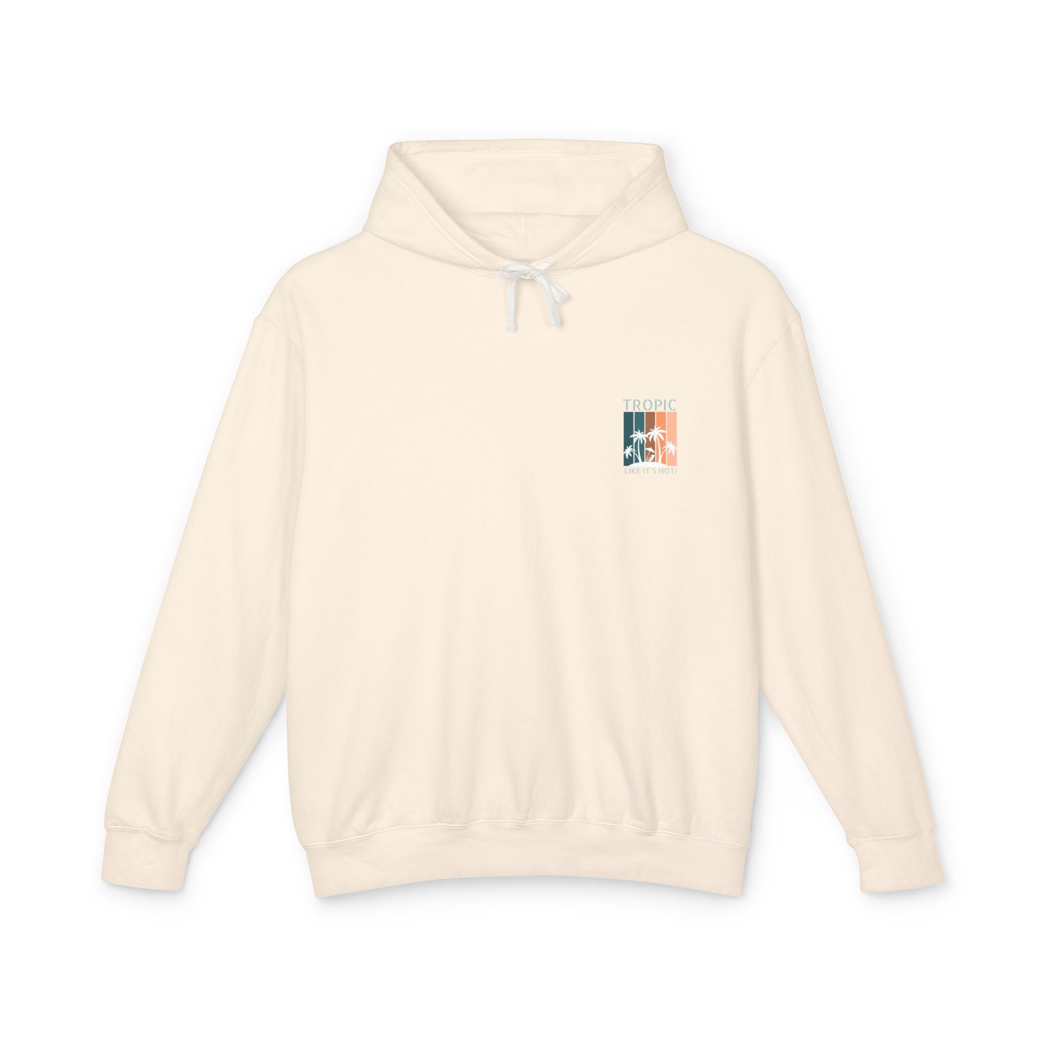 Tropic Panels Hoodie - Peaches & Cream