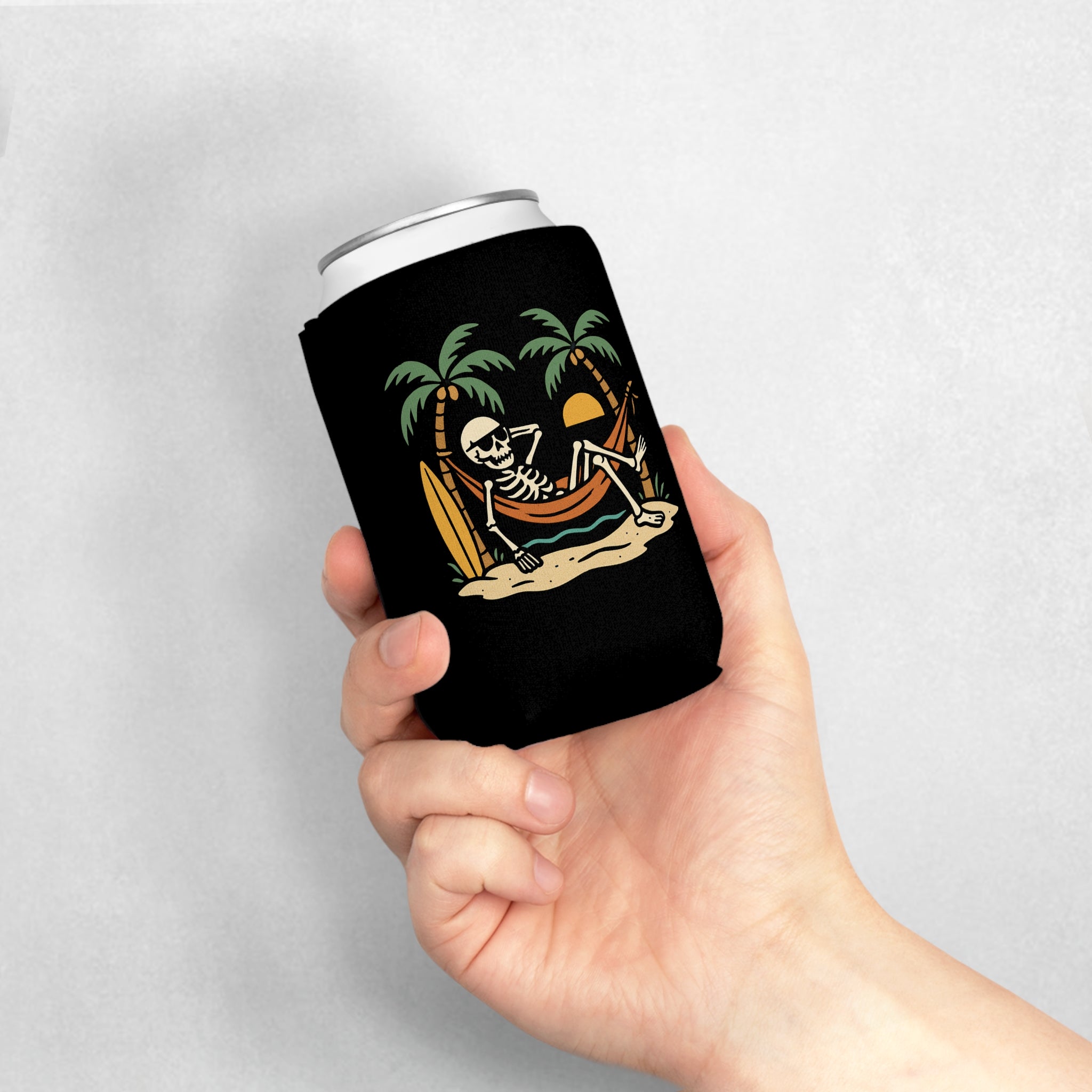 Skully 'Seas the Day' Can Cooler - Image Only