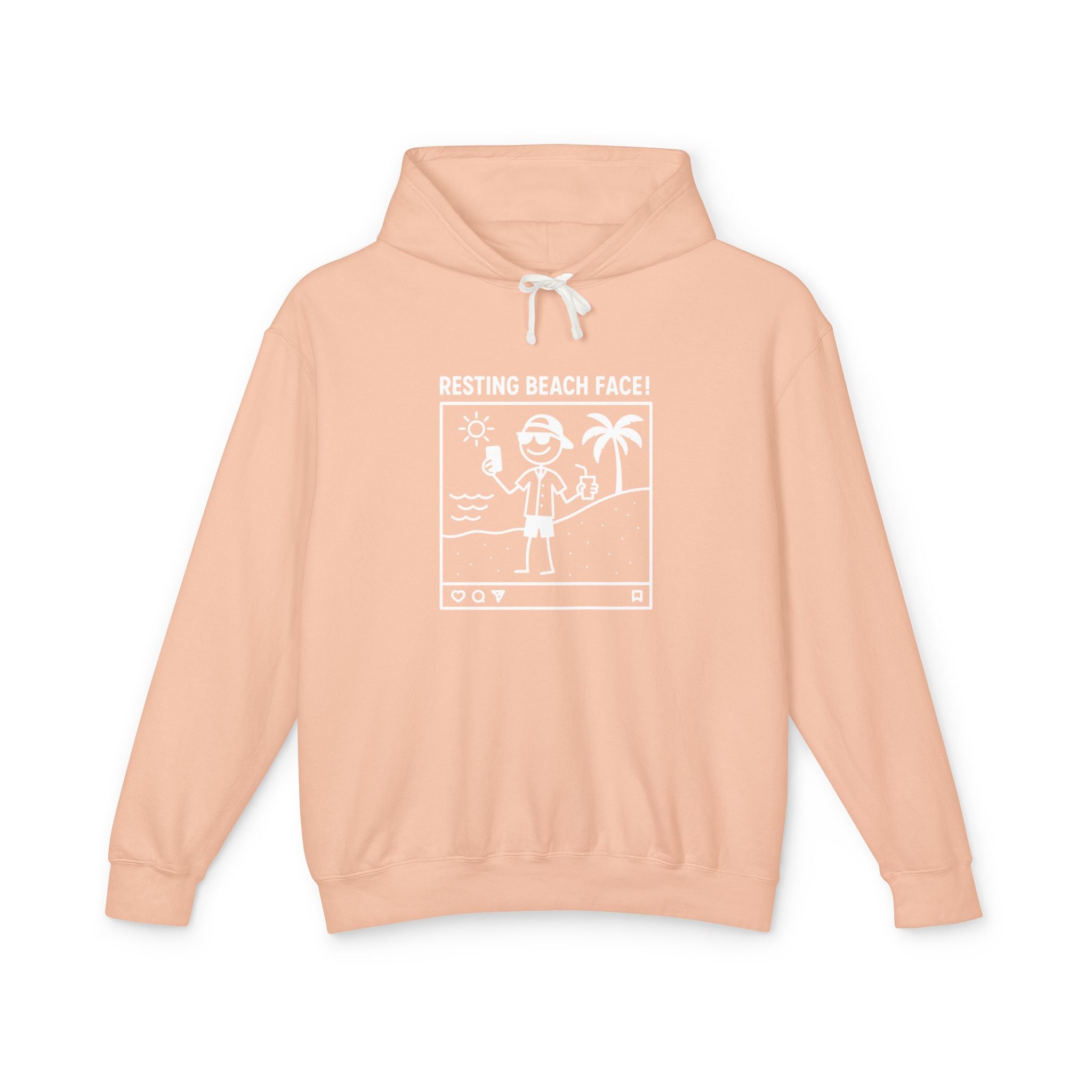 Resting Beach Face! Hoodie - Selfie Guy