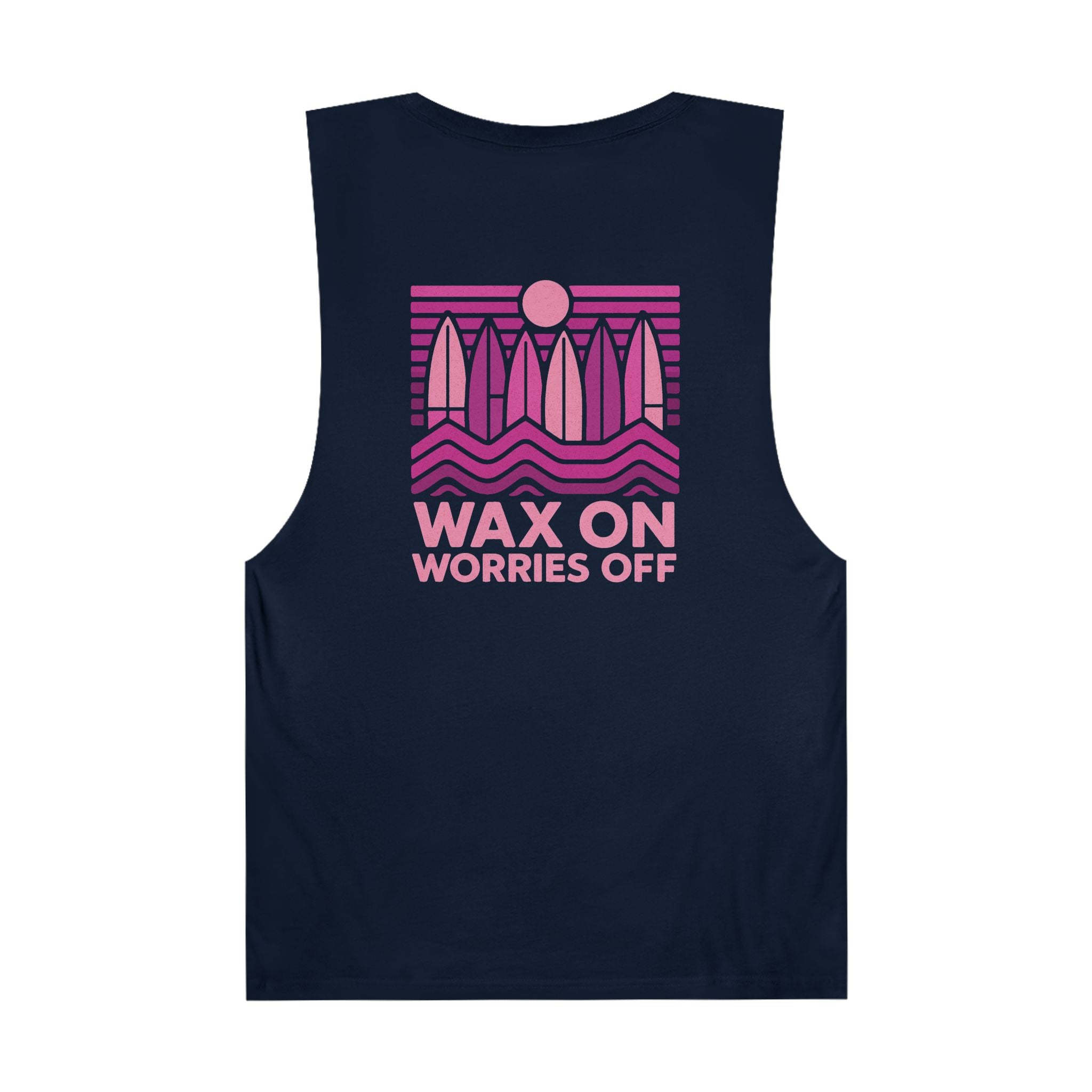Boards Up 'Wax On' Chill Tank - Hot Summer Pink