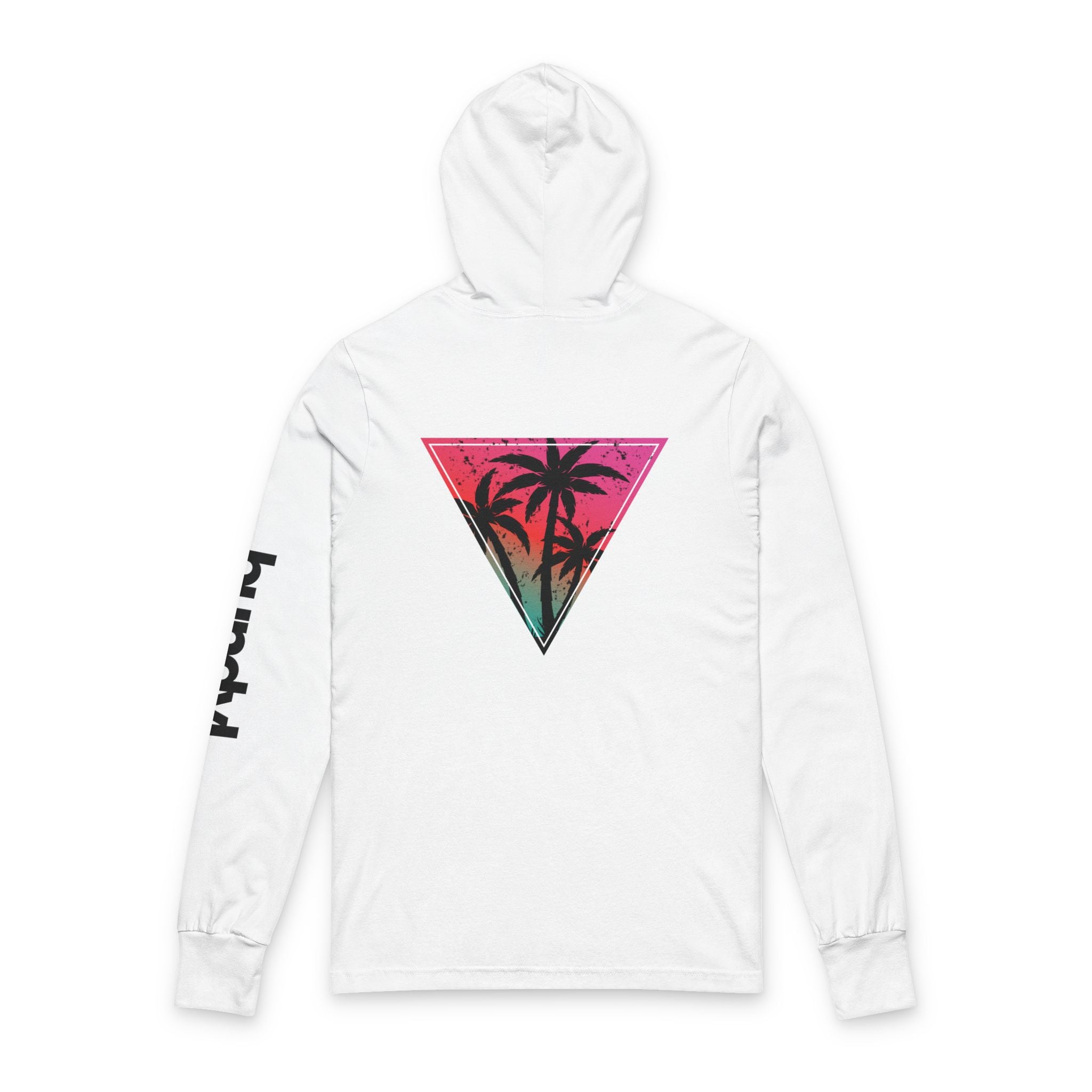 Watermelon Paradise Long Sleeve Hooded Tee