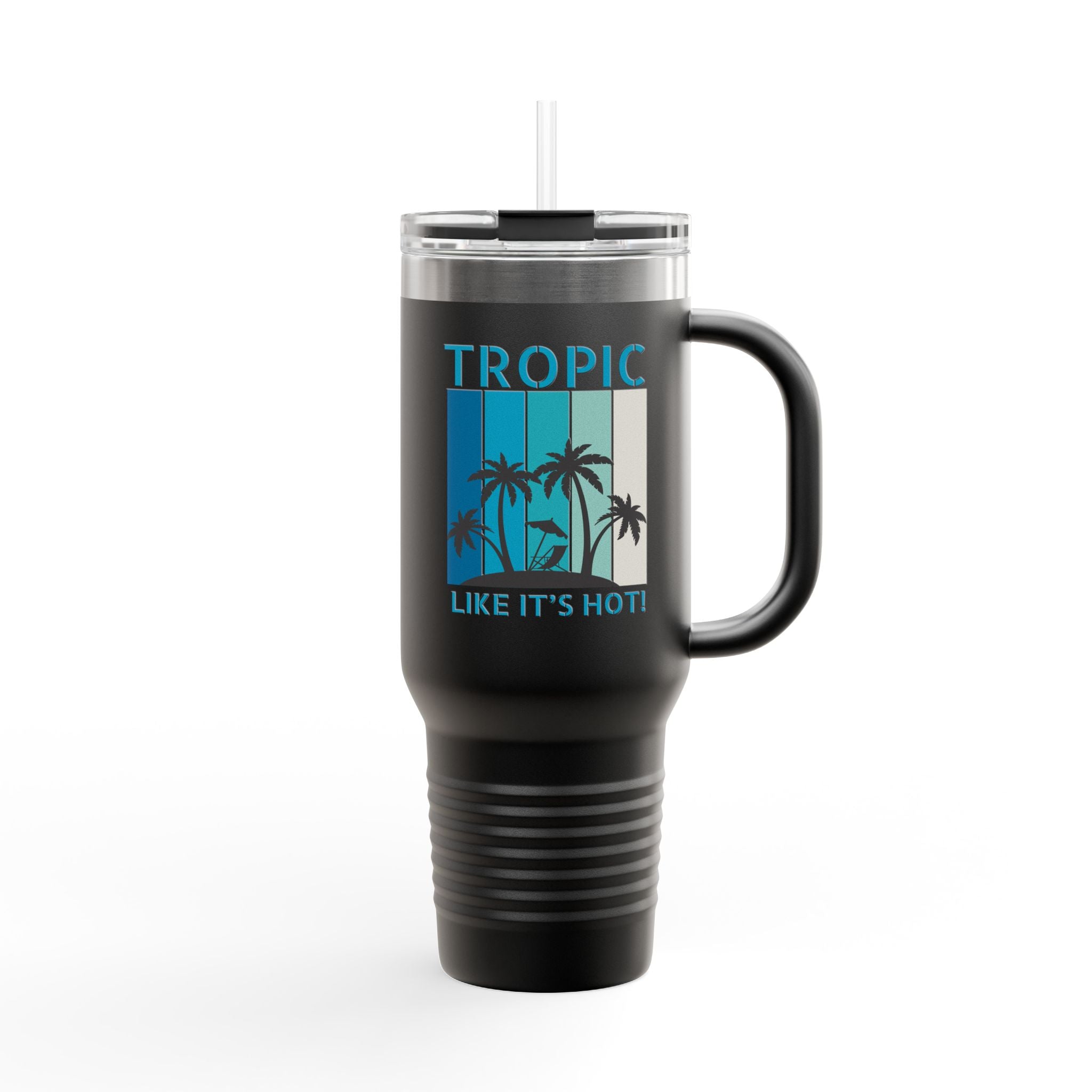 Tropic Panels Tumbler - Big Blue Sky