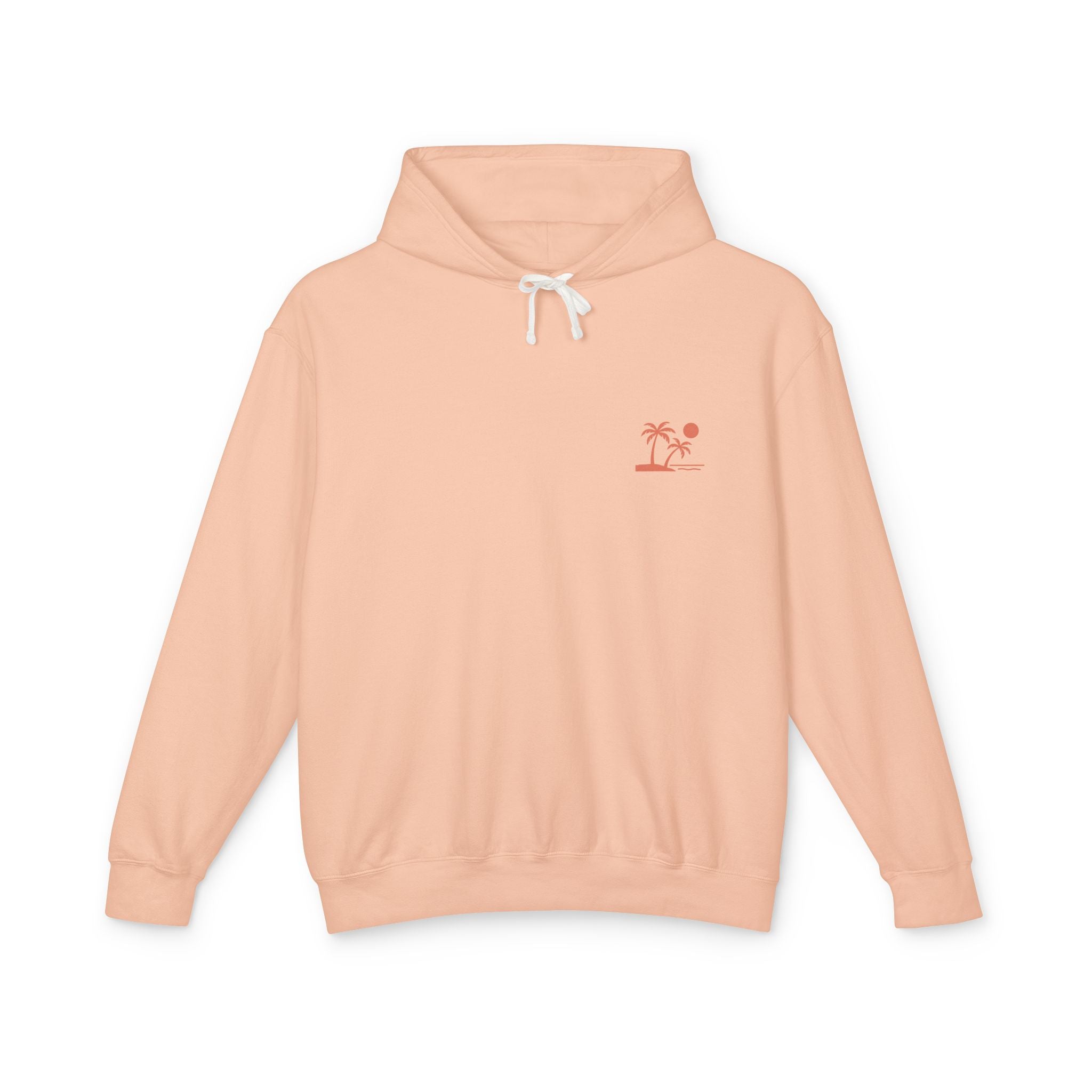 Tropic Beach 'Seas the Day' Hoodie - Sunset Orange