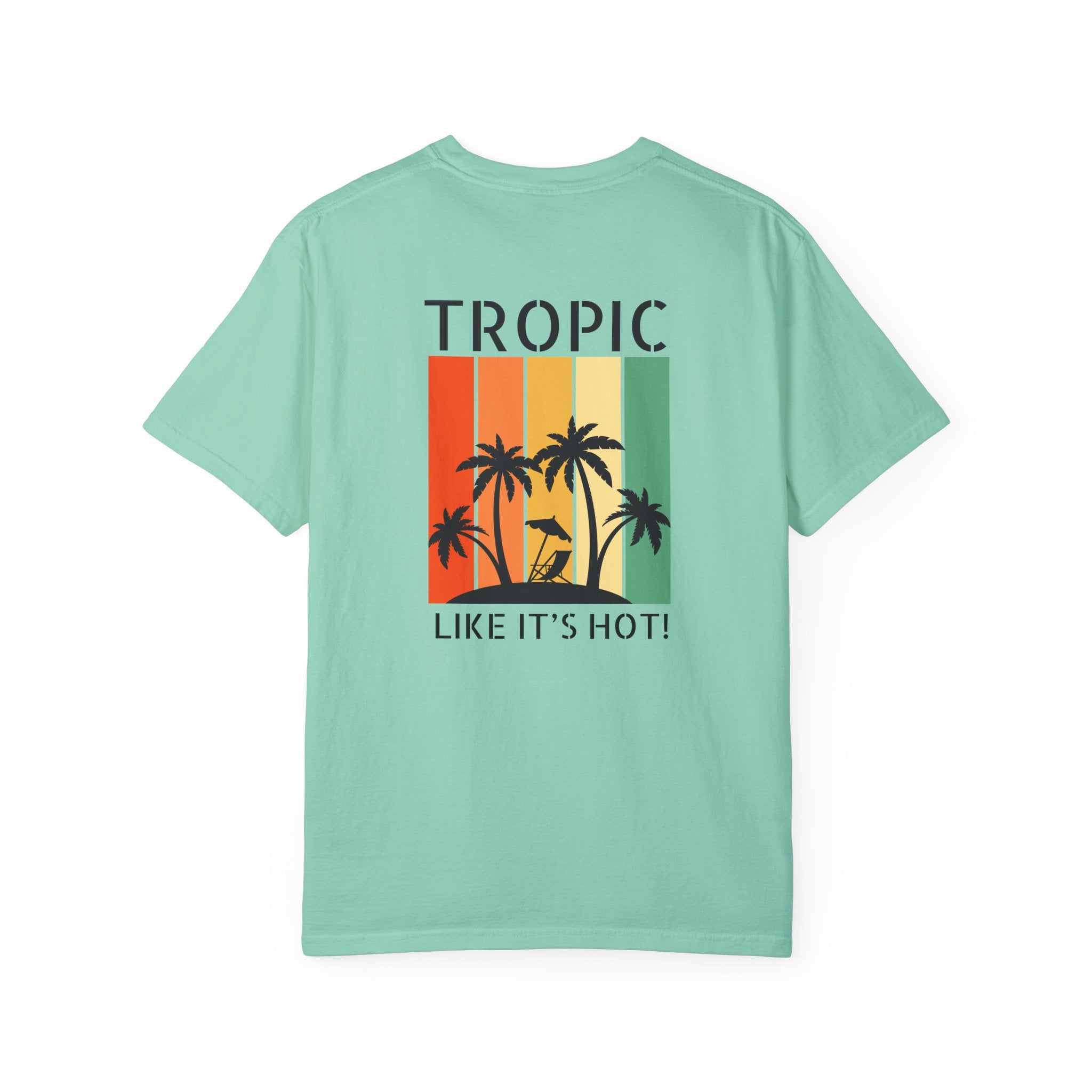 Tropic Panels Relaxed Tee - Rainbow Sunset
