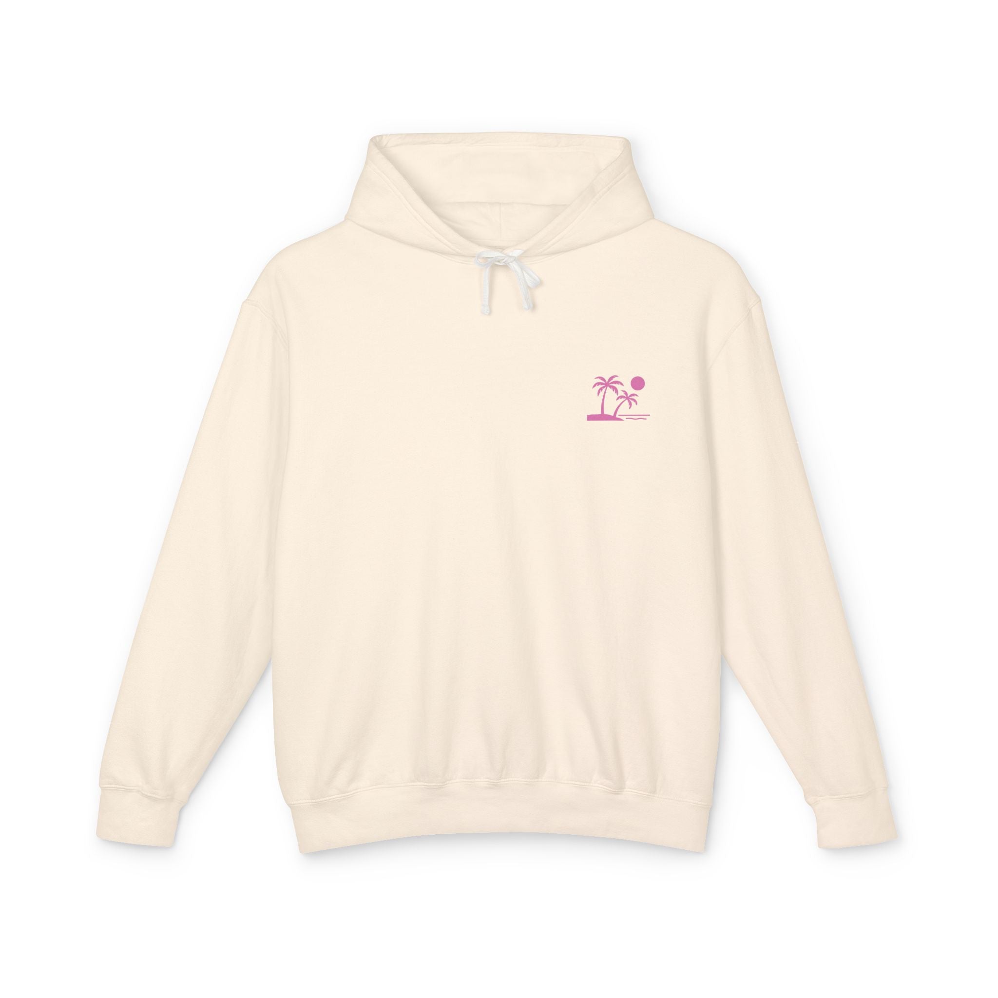 Tropic Beach 'Seas the Day' Hoodie - Hot Summer Pink