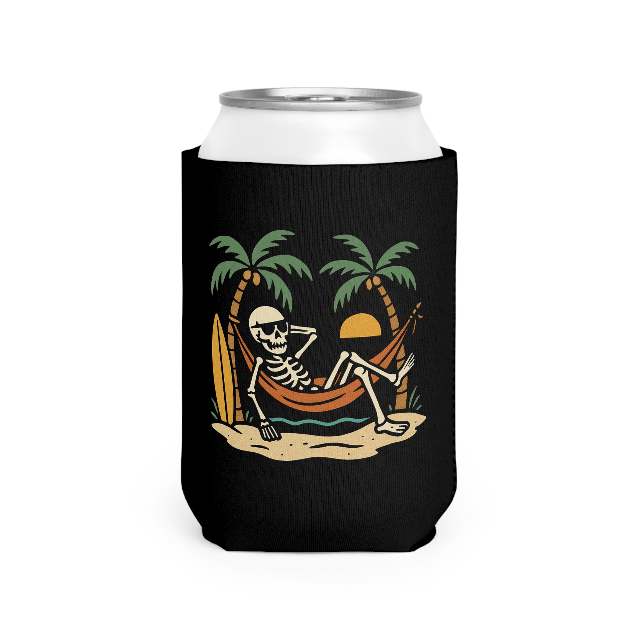 Skully 'Seas the Day' Can Cooler - Image Only
