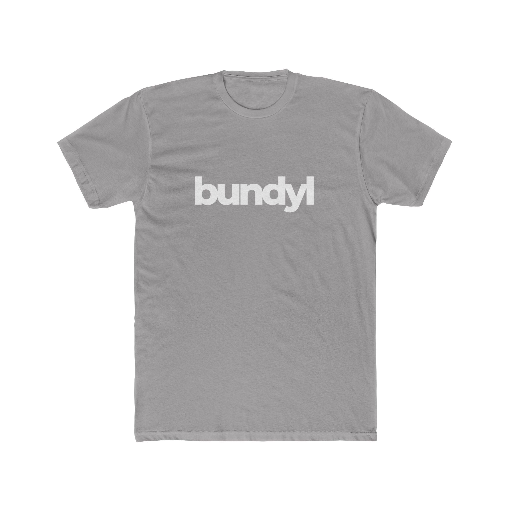 bundyl Logo Fitted Tee - White & Black