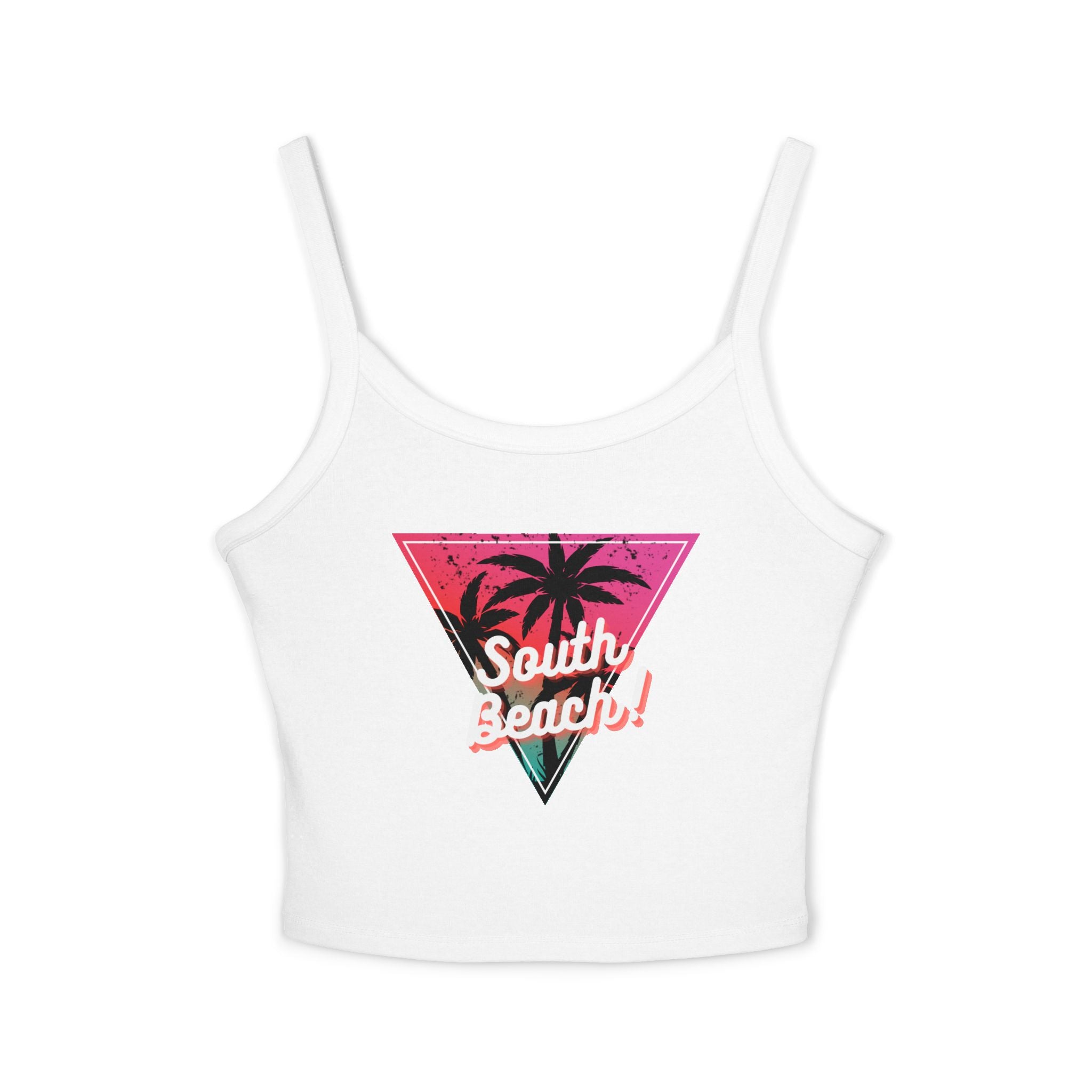 Watermelon Paradise 'South Beach' Spaghetti Strap Tank