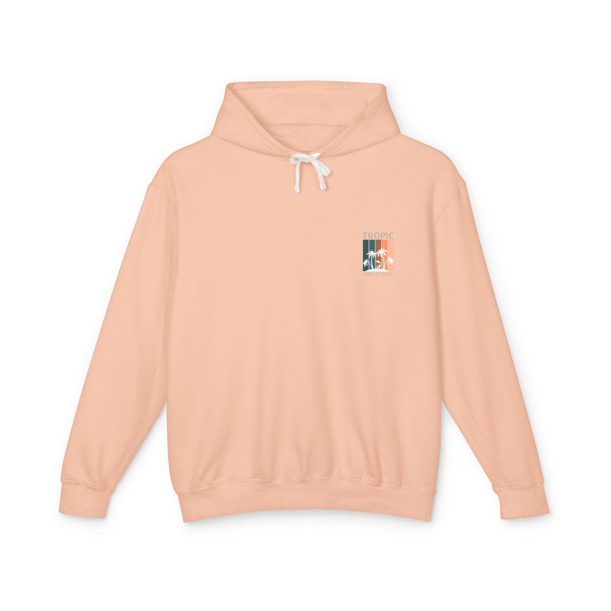 Tropic Panels Hoodie - Peaches & Cream