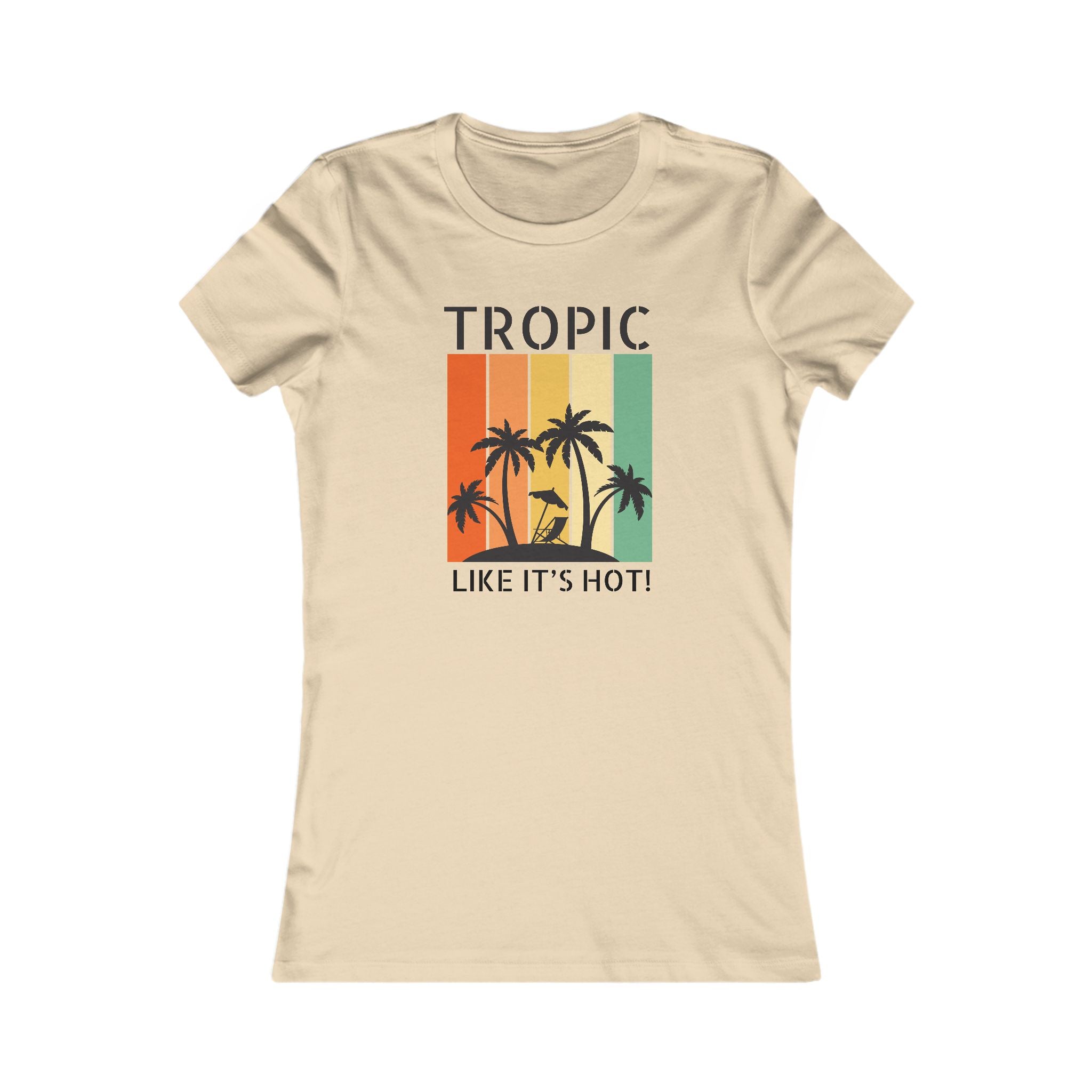 Tropic Panels Favorite Tee - Rainbow Sunset