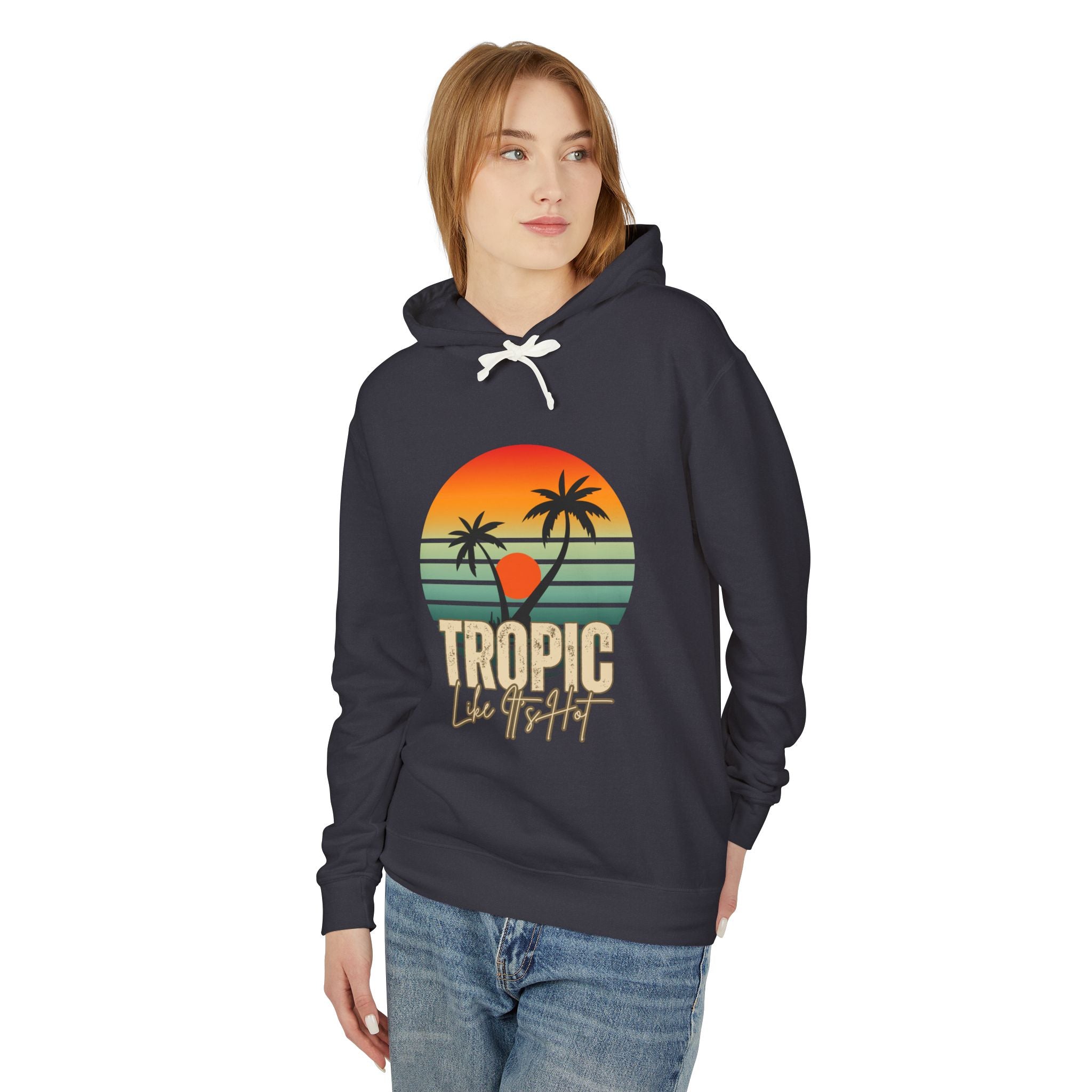 'Tropic Like It's Hot' Sunset Hoodie