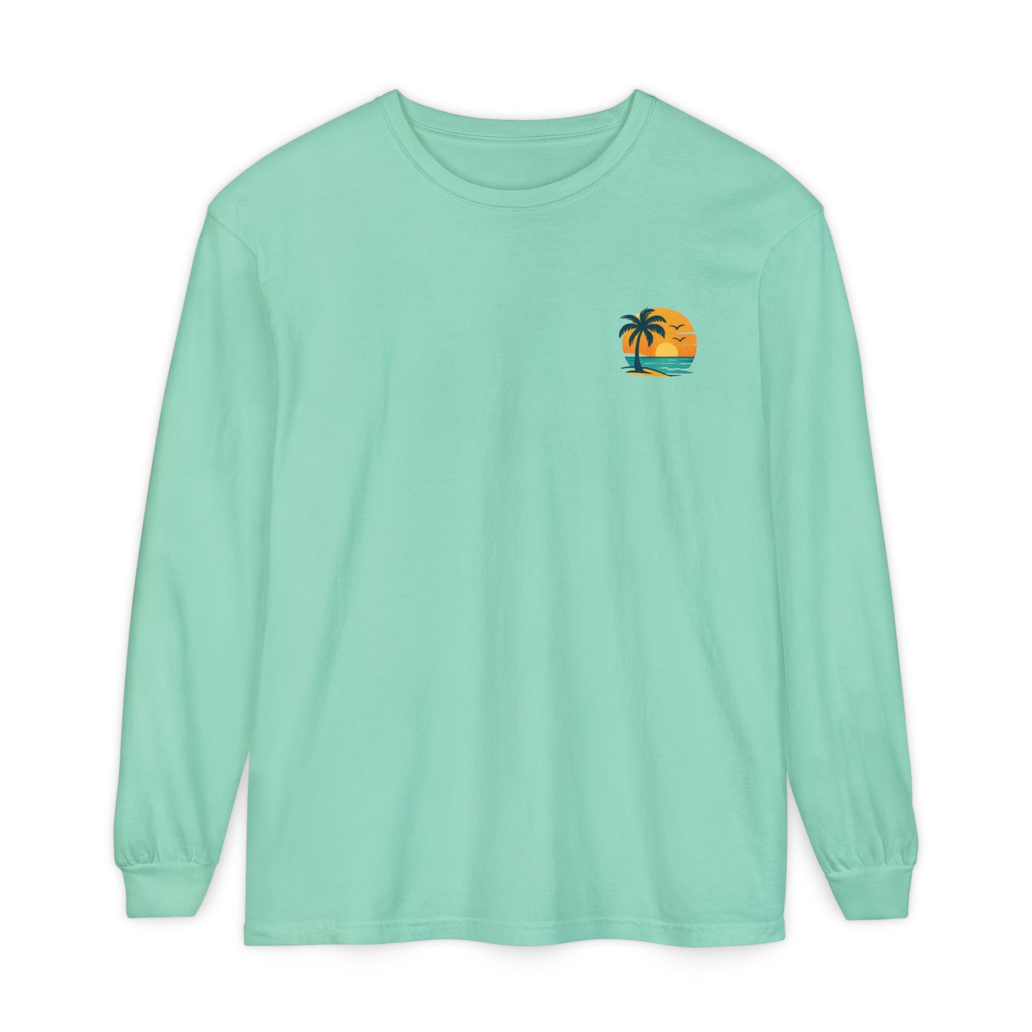Ocean Therapy Long Sleeve Tee - Sand & Sea