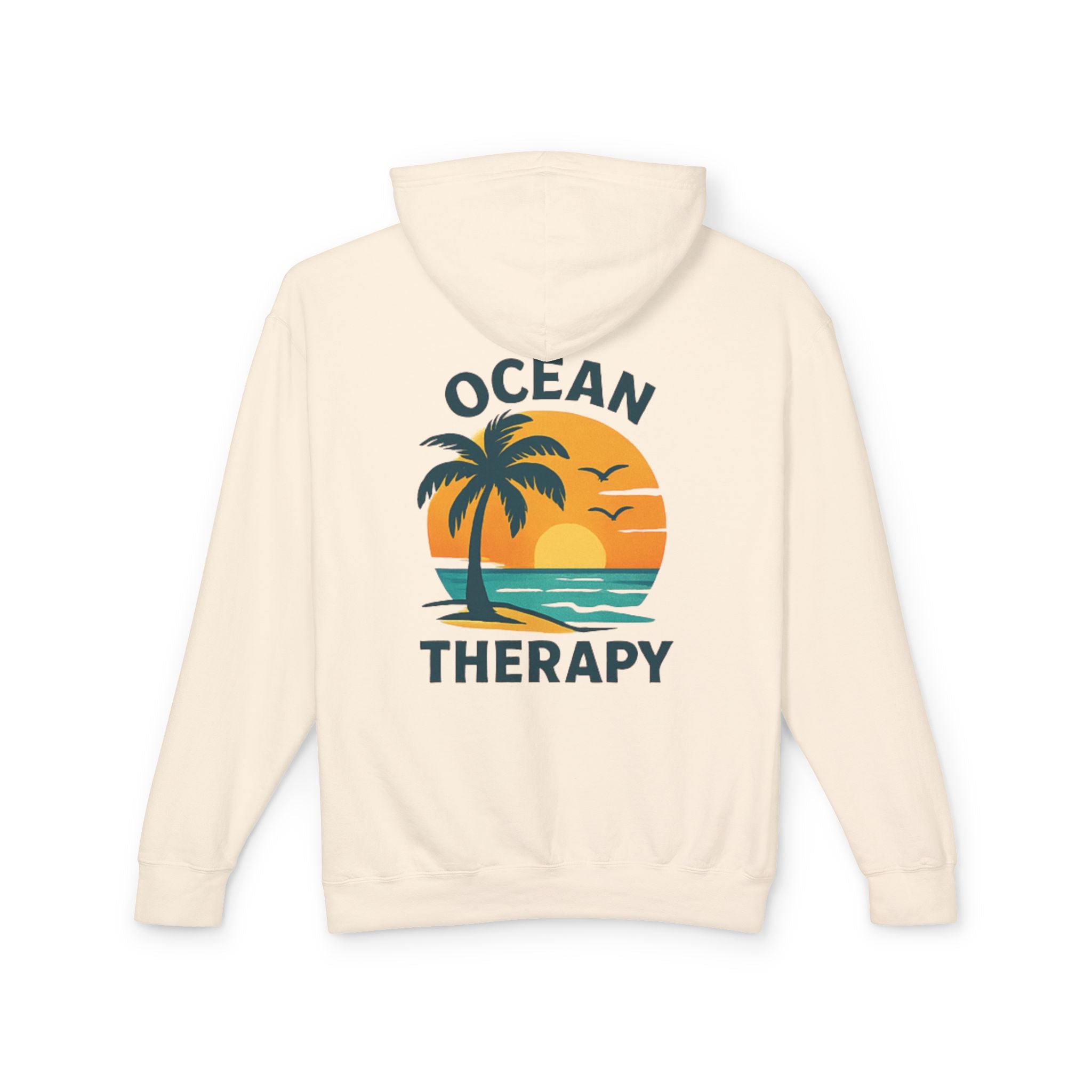 Ocean Therapy Hoodie - Sand & Sea