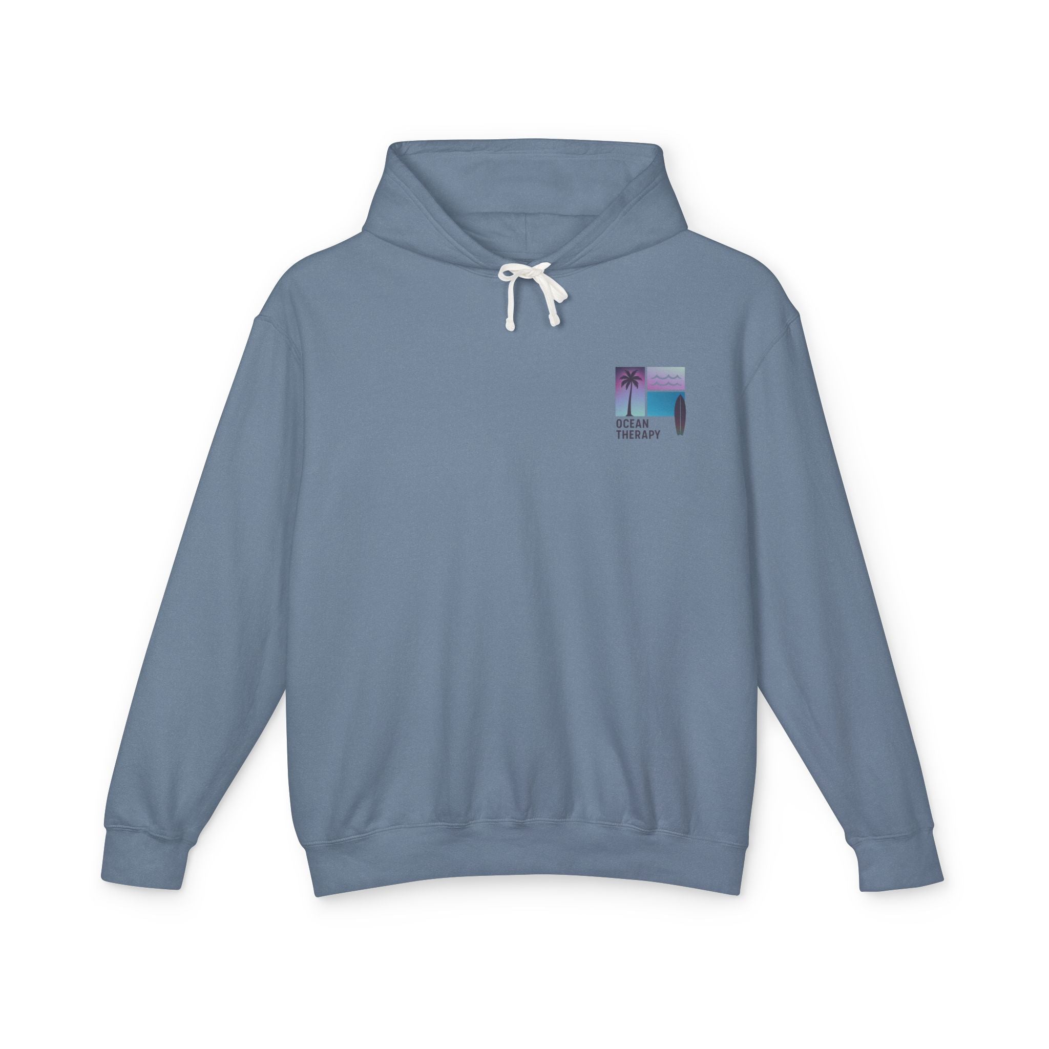 Ocean Therapy Hoodie - Beach Block Purple