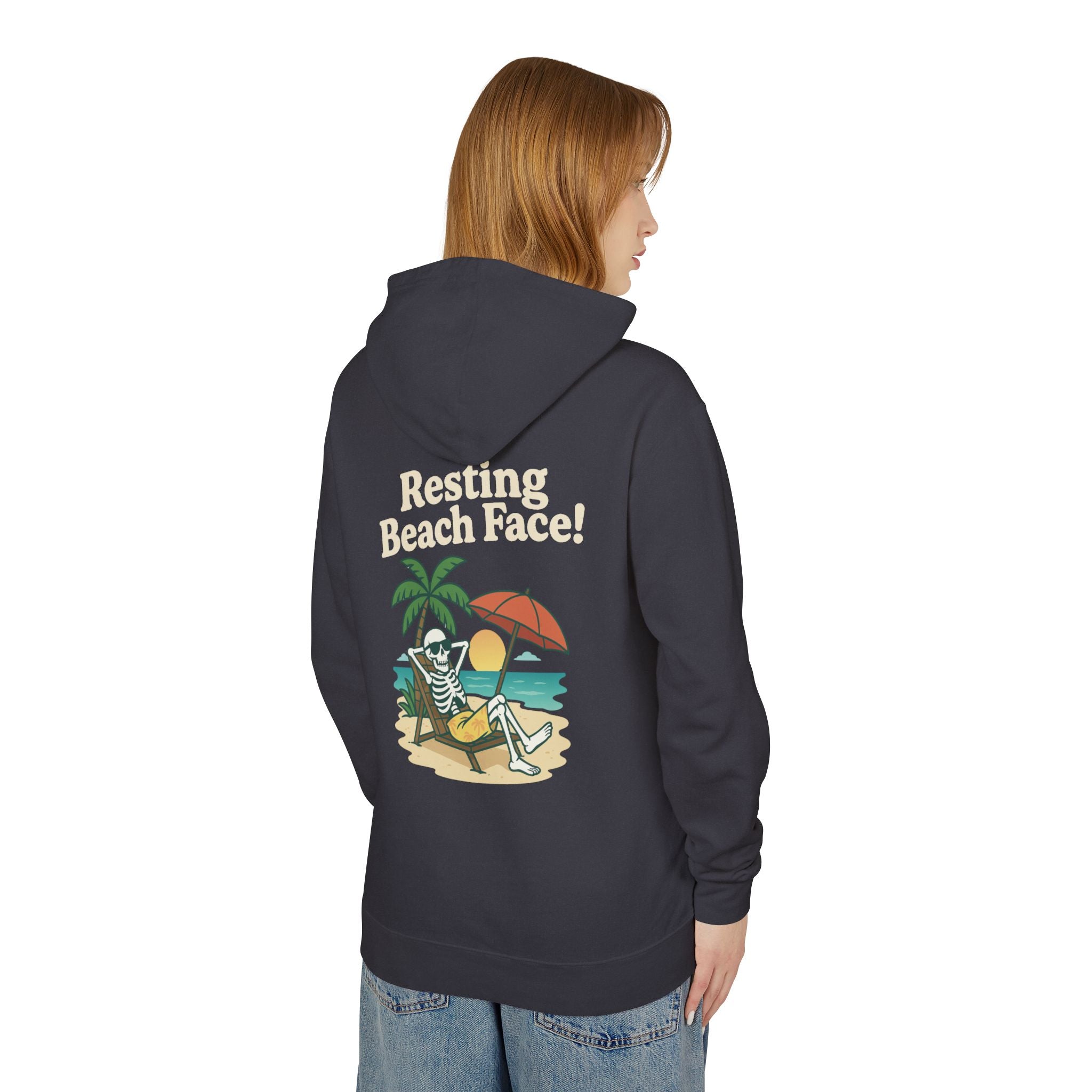 Skully 'Resting Beach Face' Hoodie - Classic