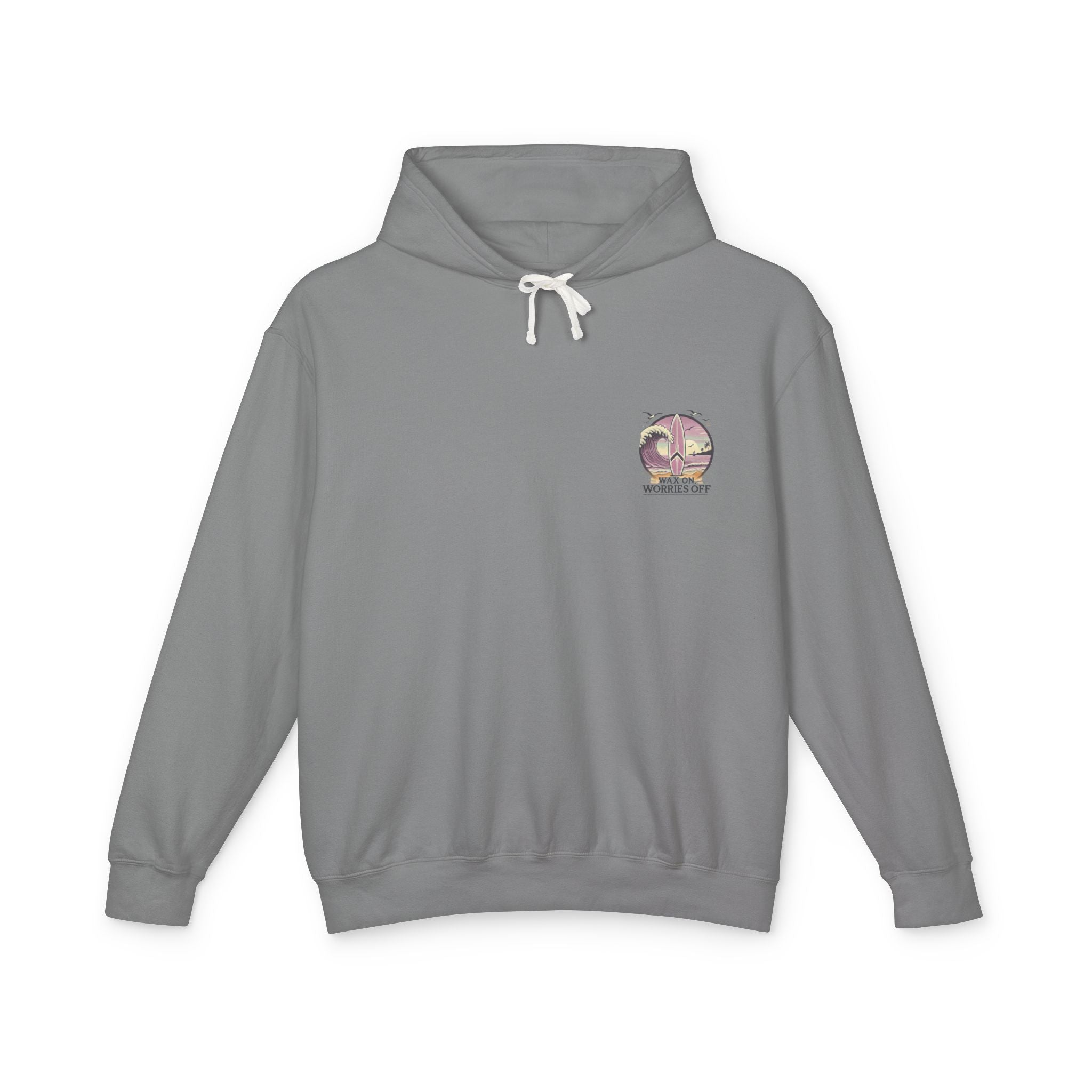 Wave Crest 'Wax On' Hoodie - Clamshell Pink