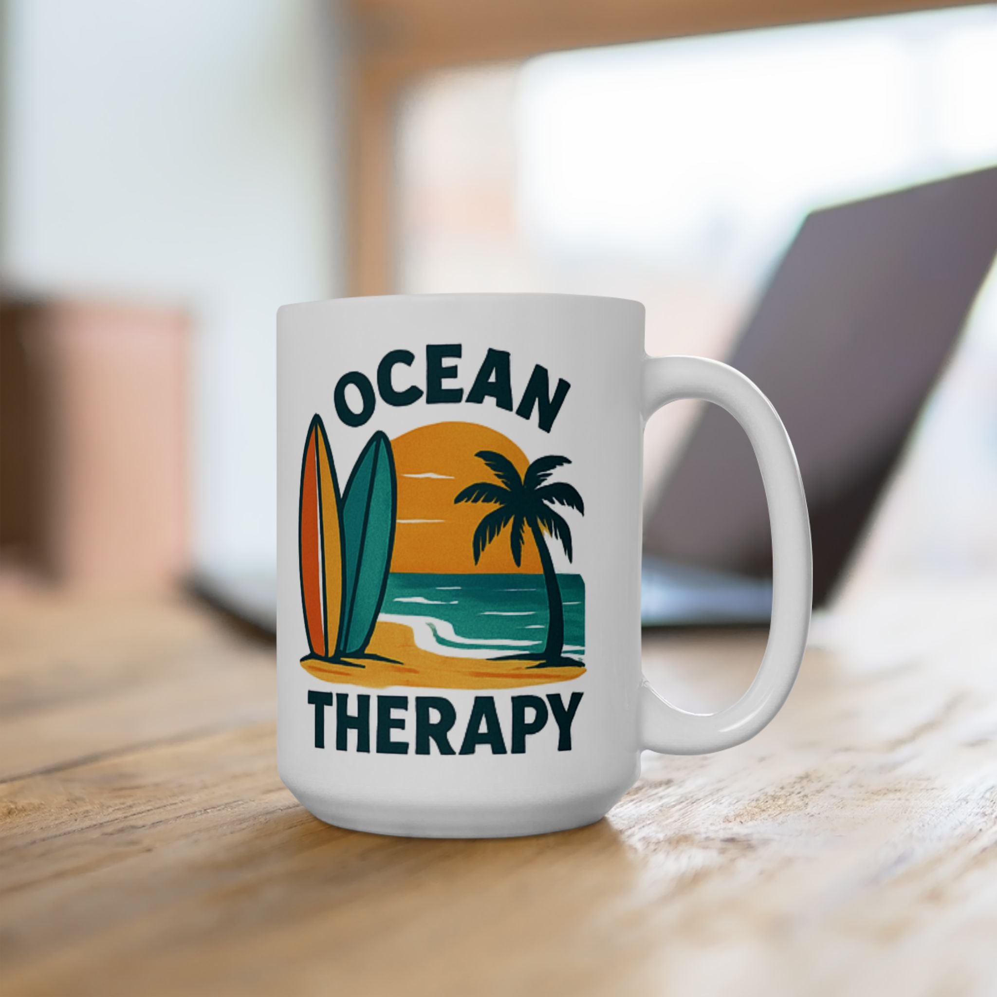 Ocean Therapy Coffee Mug - Boards Up