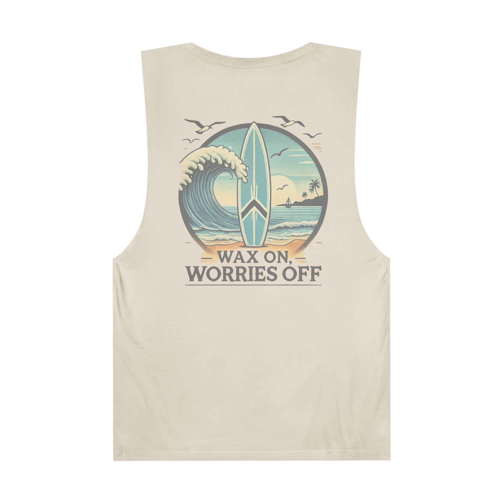 Wave Crest 'Wax On' Chill Tank - Acapulco Green