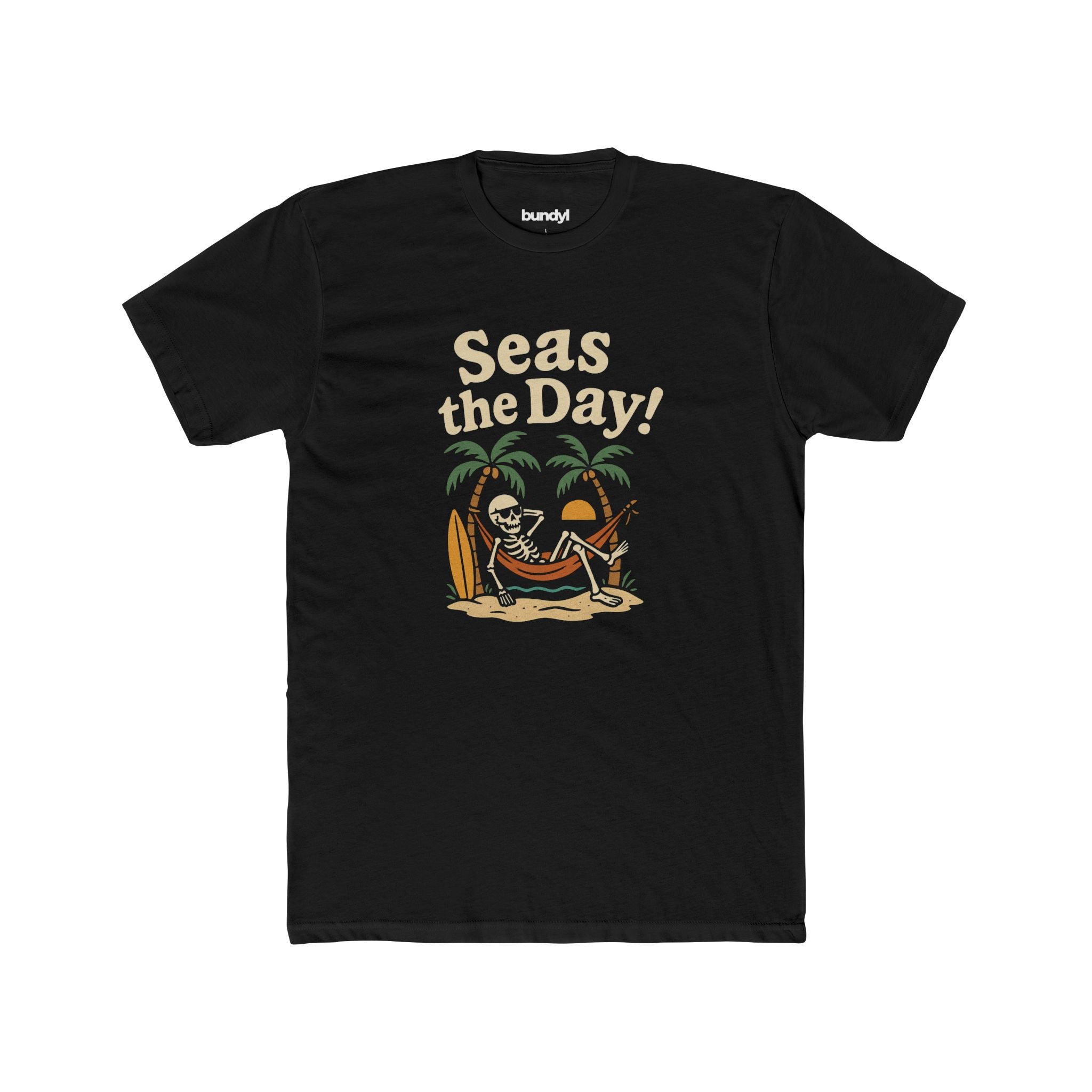 Skully 'Seas the Day' Fitted Tee