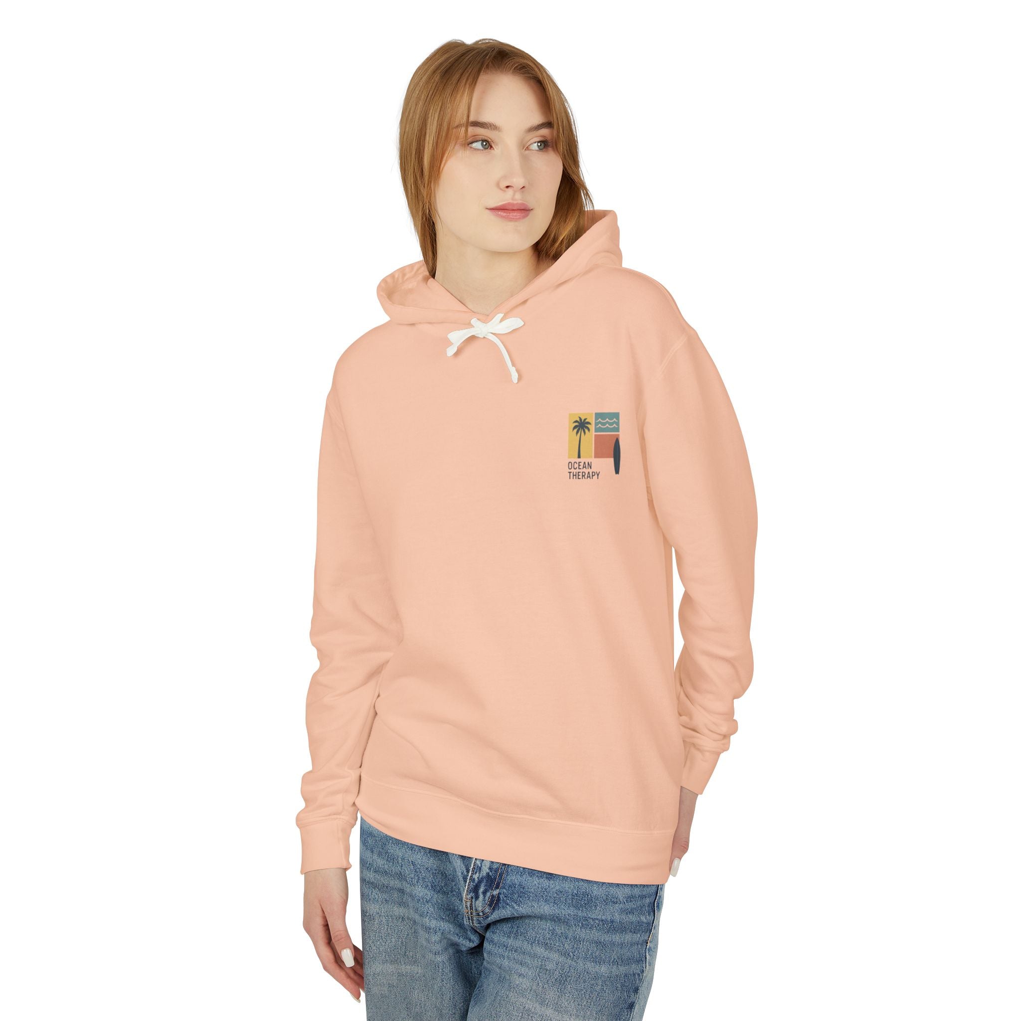 Ocean Therapy Hoodie - Beach Block Golden Hour