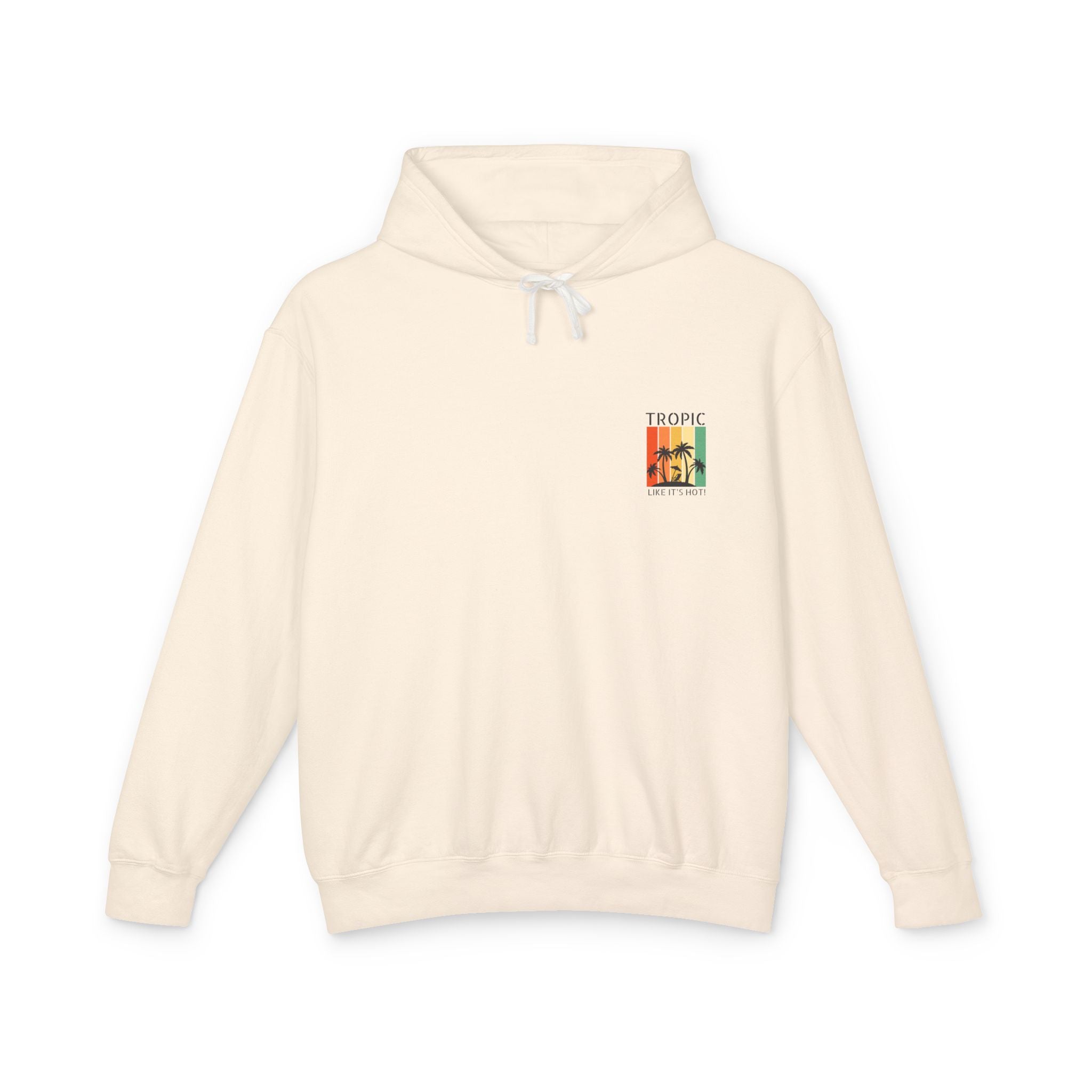Tropic Panels Hoodie - Rainbow Sunset