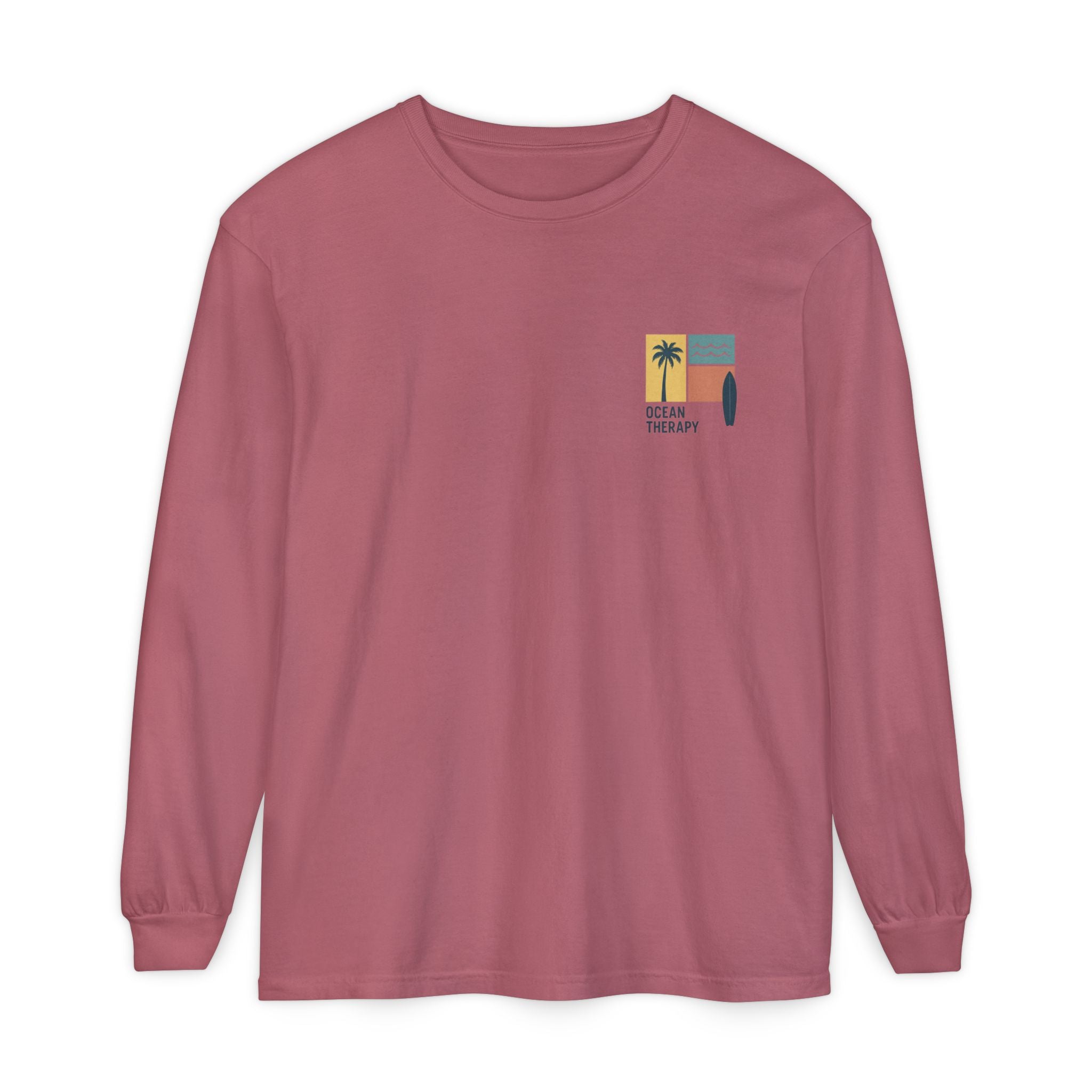 Ocean Therapy Long Sleeve Tee - Beach Block Golden Hour