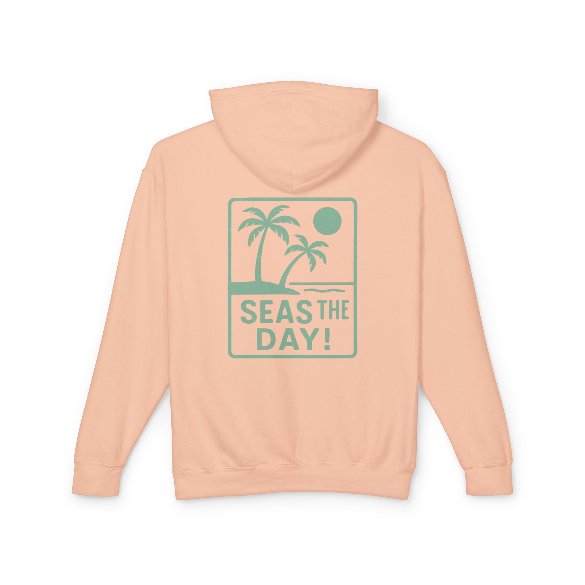 Tropic Beach 'Seas the Day' Hoodie - Seafoam Green