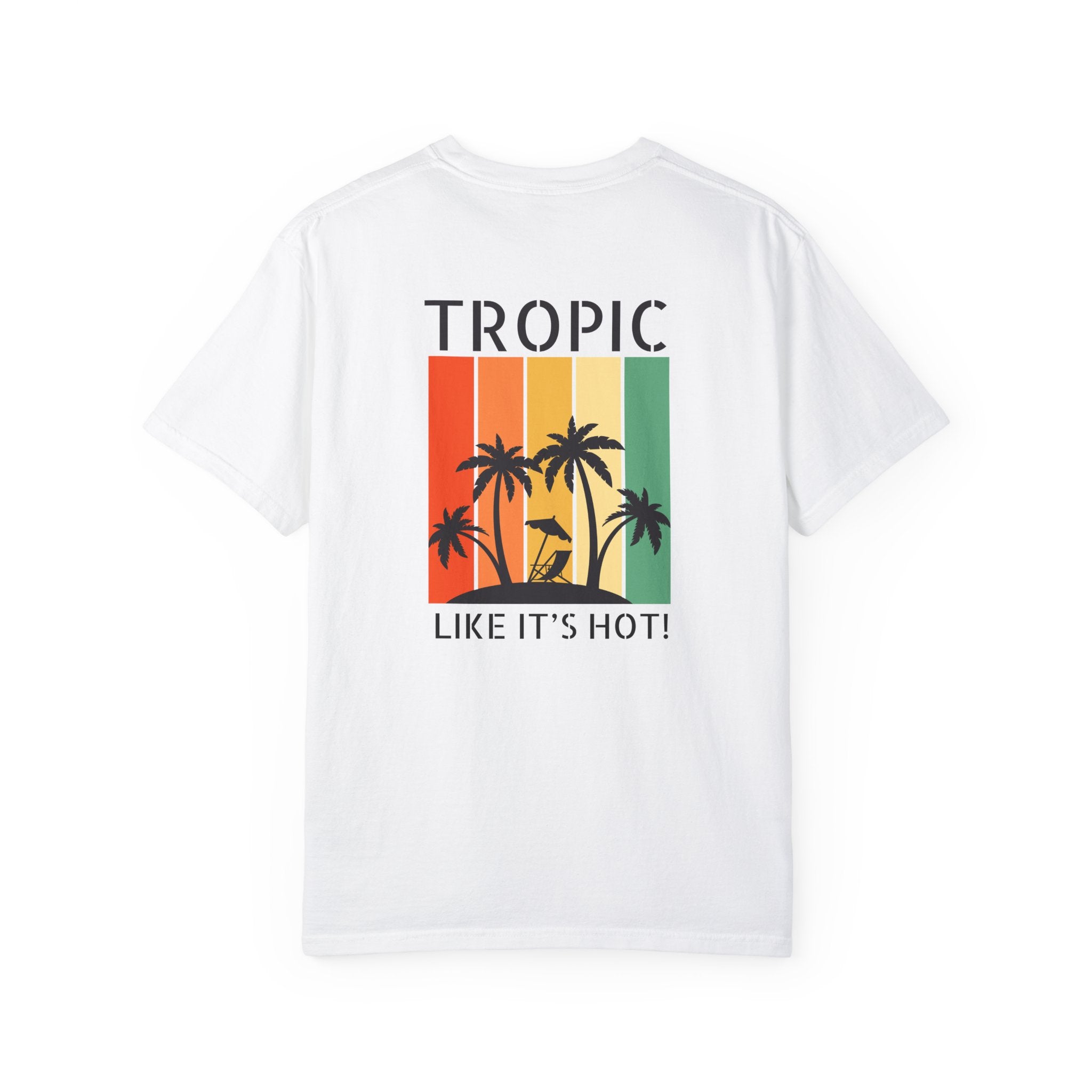 Tropic Panels Relaxed Tee - Rainbow Sunset